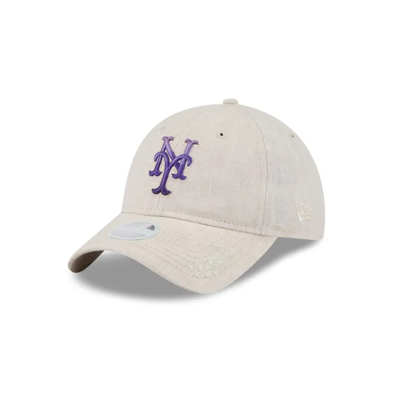 New York Mets Floral Women's 9TWENTY Adjustable Hat sold by New Era
