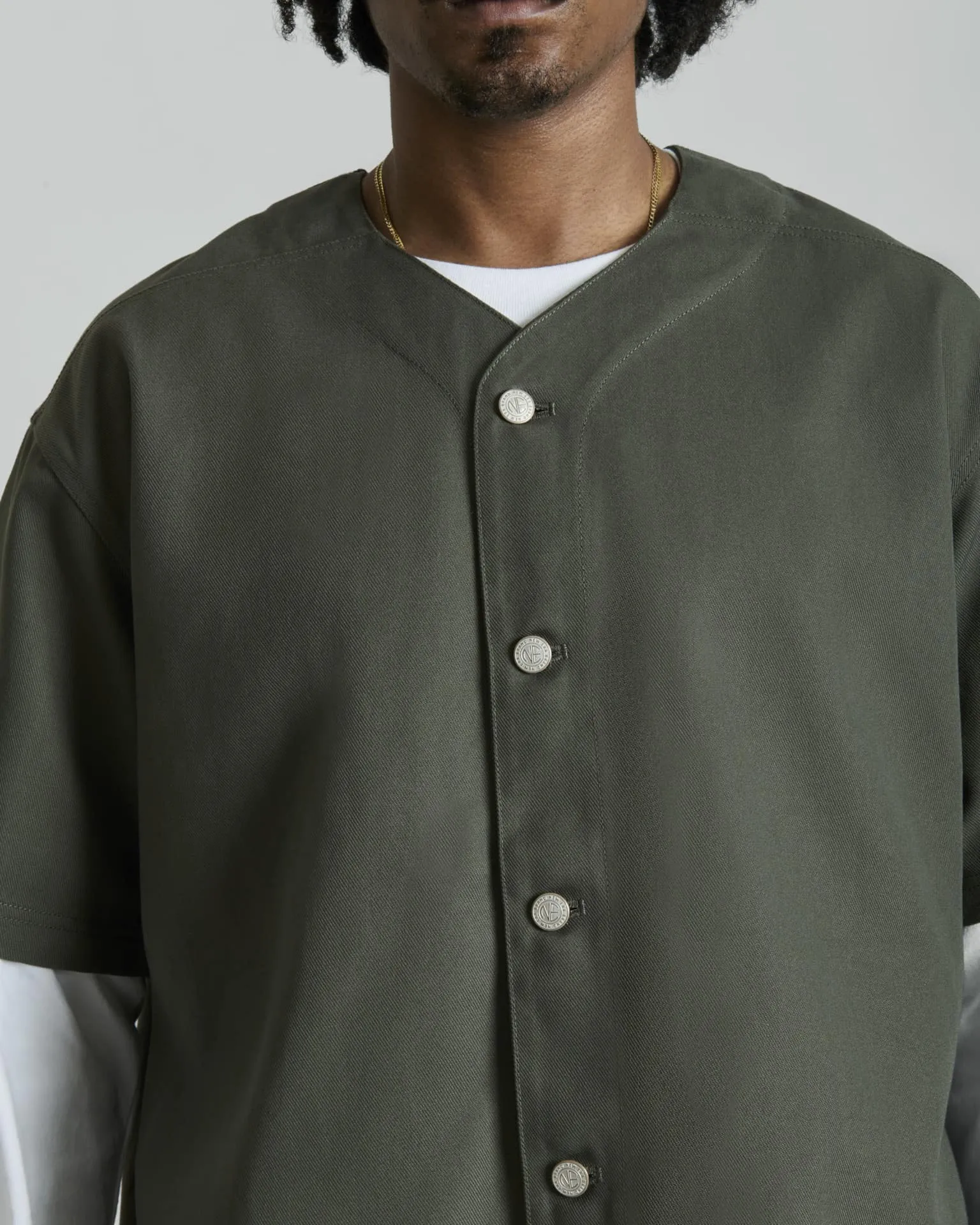 Riverside Dusty Charcoal Baseball Jersey sold by New Era product image thumbnail 4