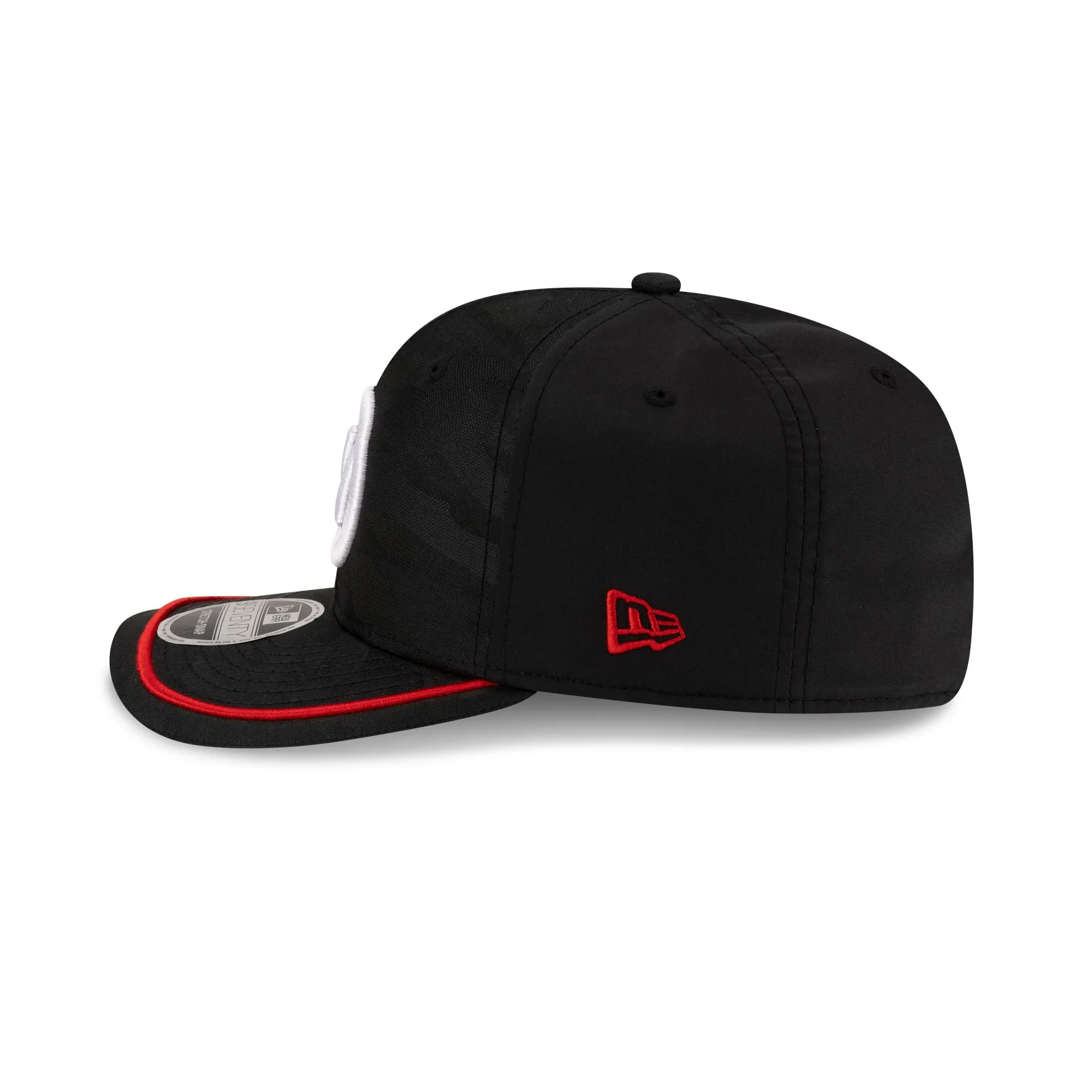 MoneyGram Haas F1 Team Black Camo 9SEVENTY Stretch-Snap Hat sold by New Era product image thumbnail 5