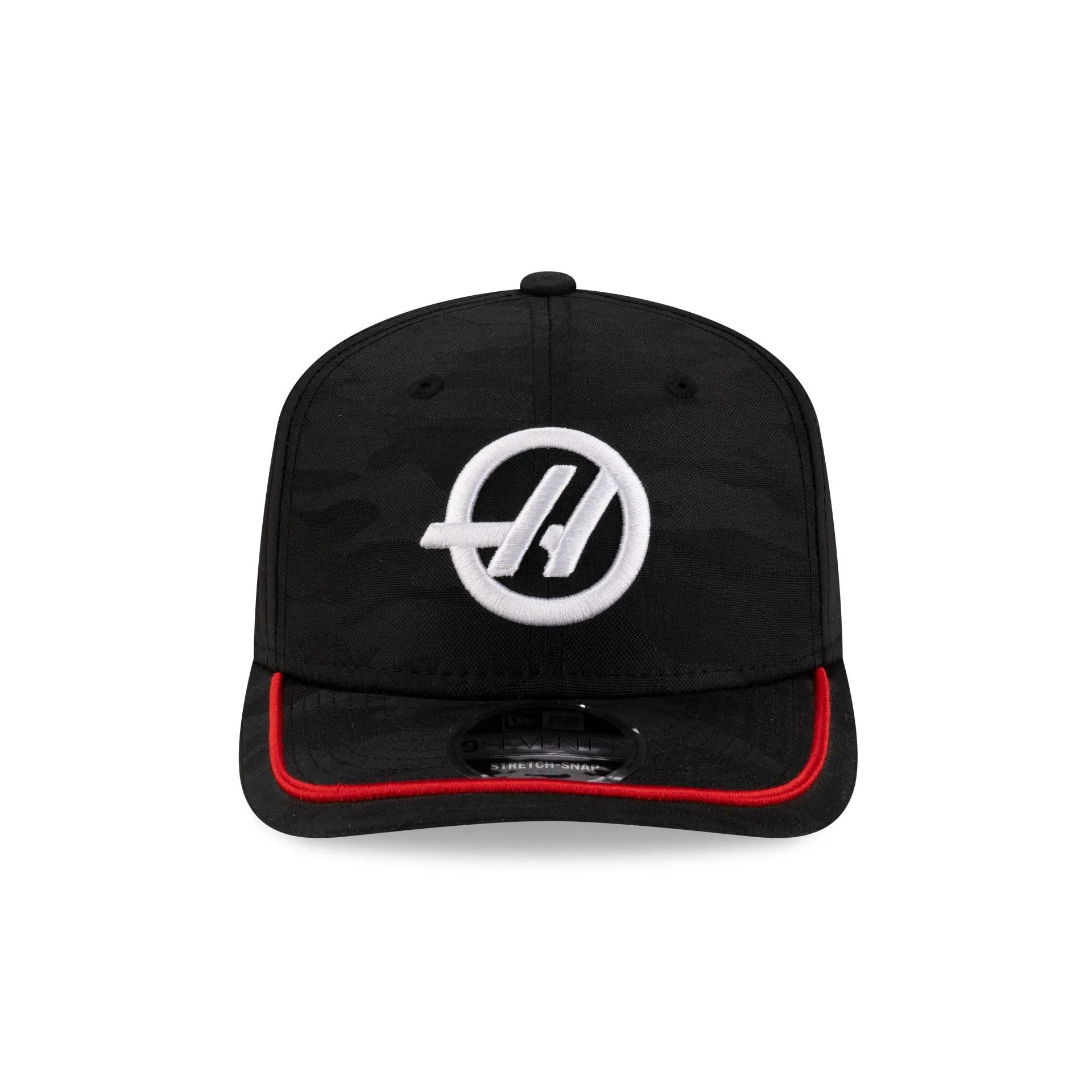 MoneyGram Haas F1 Team Black Camo 9SEVENTY Stretch-Snap Hat sold by New Era product image thumbnail 2