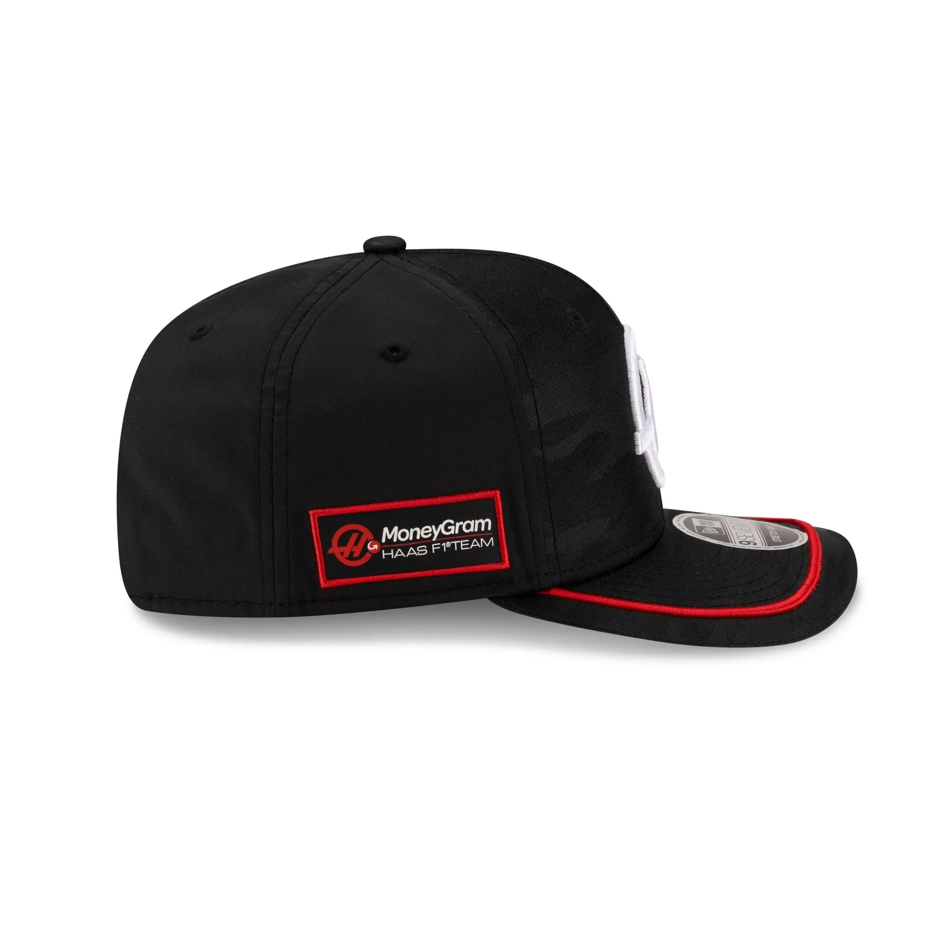 MoneyGram Haas F1 Team Black Camo 9SEVENTY Stretch-Snap Hat sold by New Era product image thumbnail 4