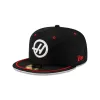 MoneyGram Haas F1 Team Black Camo 59FIFTY Fitted Hat sold by New Era