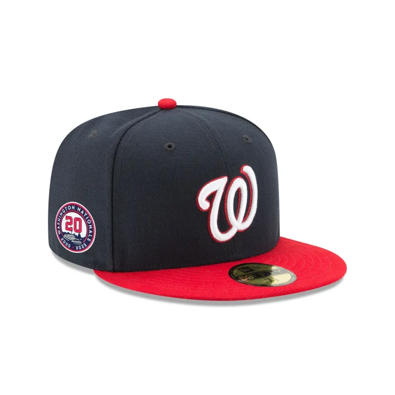 Washington Nationals 20th Anniversary Alt 59FIFTY Fitted Hat sold by New Era