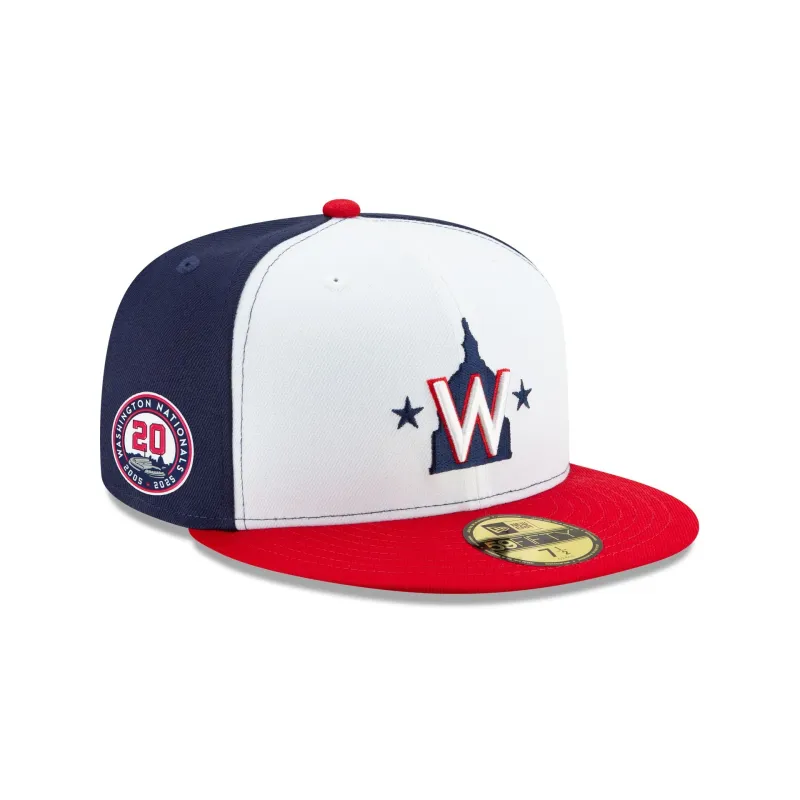 Washington Nationals 20th Anniversary Alt 2 59FIFTY Fitted Hat sold by New Era