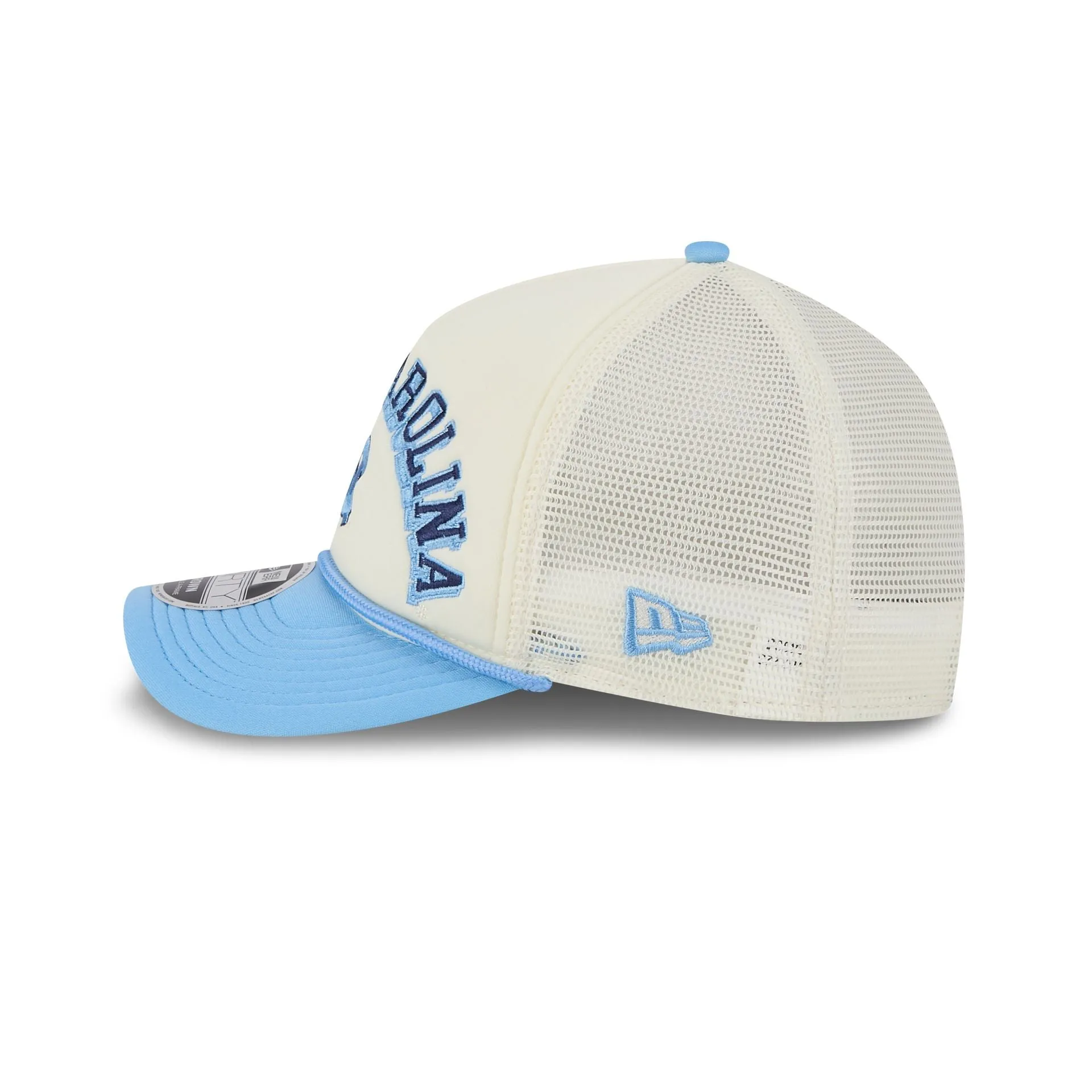 North Carolina Tar Heels Chrome Arch 9FORTY M-Crown A-Frame Trucker Hat sold by New Era product image thumbnail 4