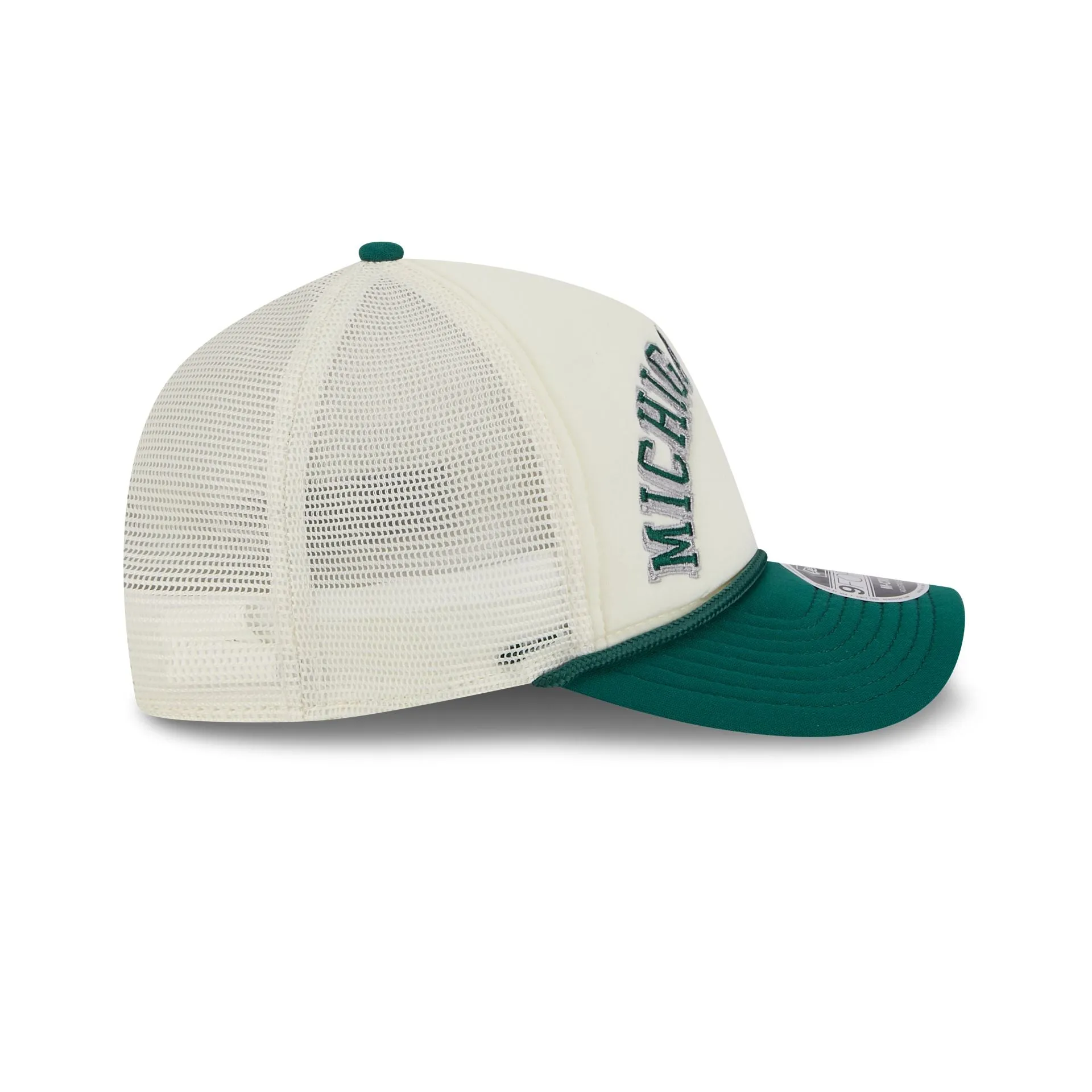 Michigan State Spartans Chrome Arch 9FORTY M-Crown A-Frame Trucker Hat sold by New Era product image thumbnail 5