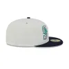 Seattle Mariners Ken Griffey Jr. Chrome White 59FIFTY Fitted Hat sold by New Era