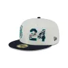Seattle Mariners Ken Griffey Jr. Chrome White 59FIFTY Fitted Hat sold by New Era