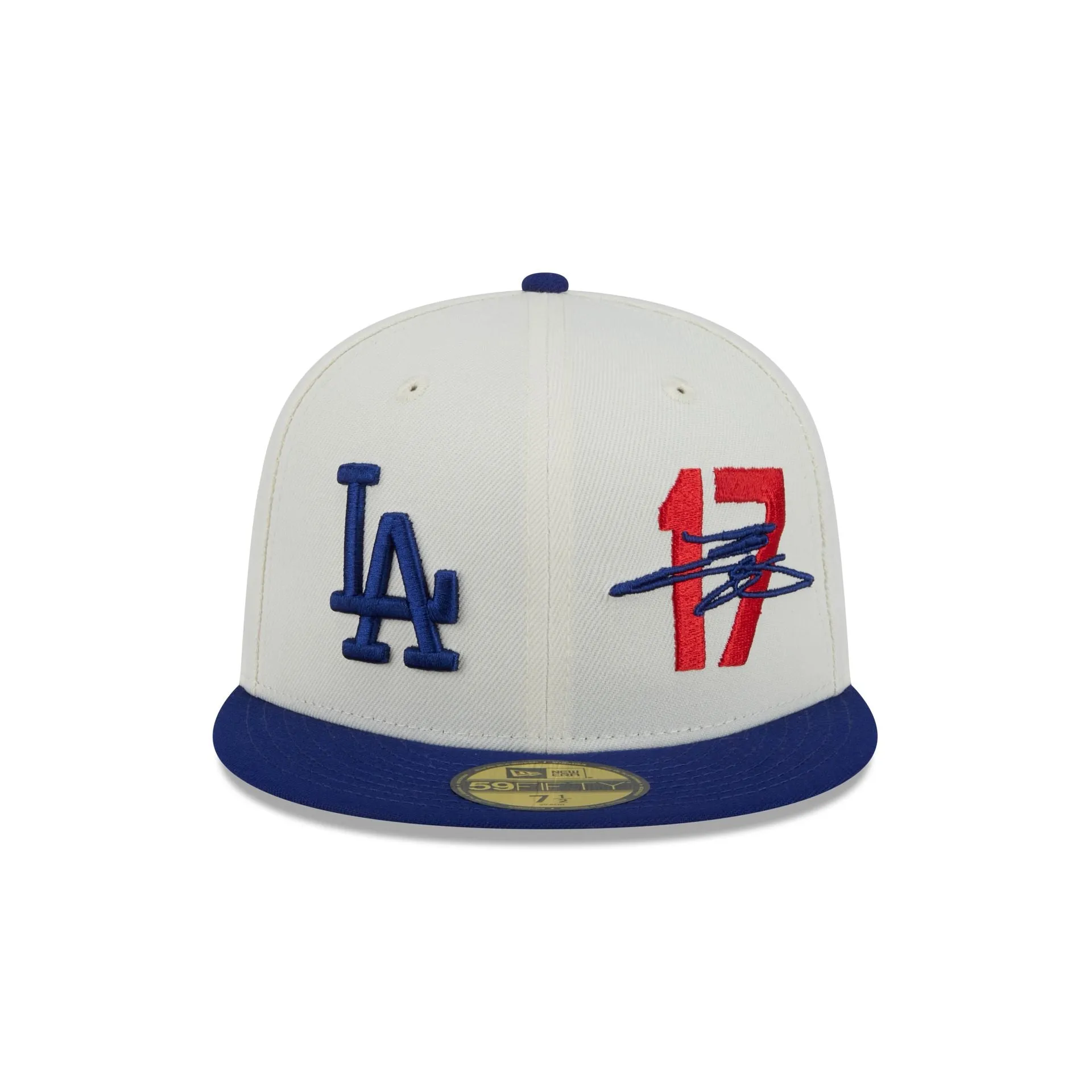Los Angeles Dodgers Shohei Ohtani Chrome White 59FIFTY Fitted Hat sold by New Era product image thumbnail 2