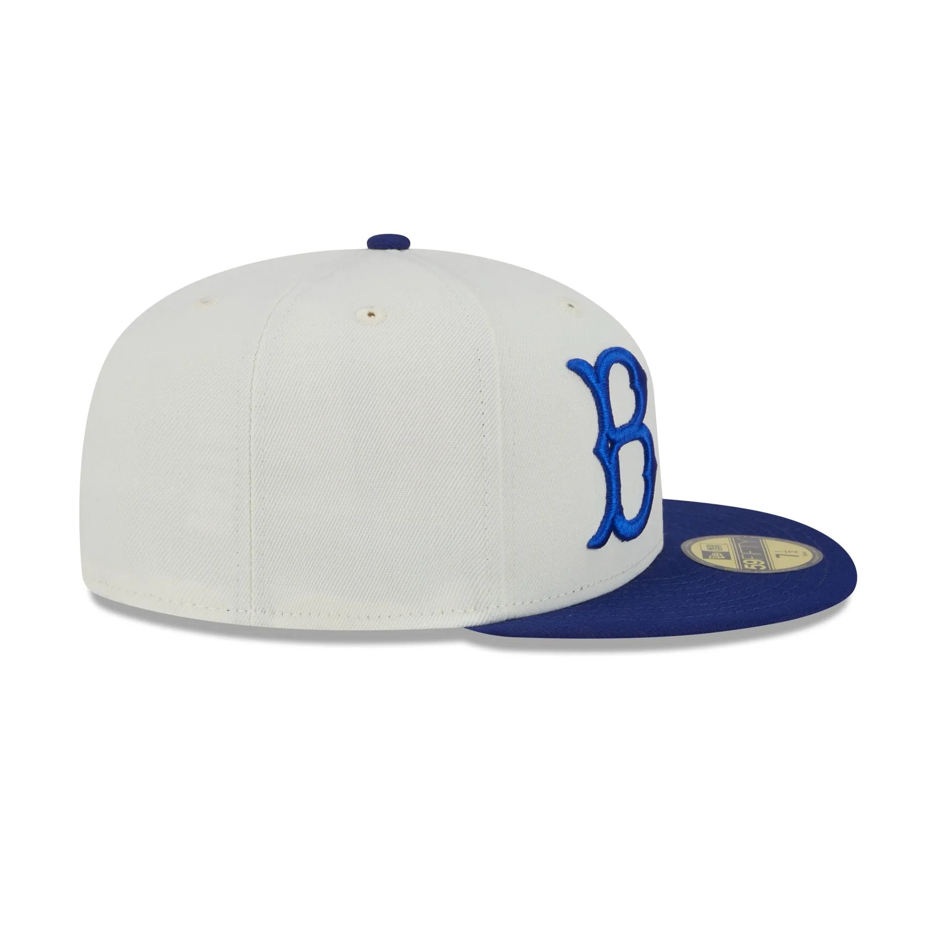 Brooklyn Dodgers Jackie Robinson Chrome White 59FIFTY Fitted Hat sold by New Era product image thumbnail 5