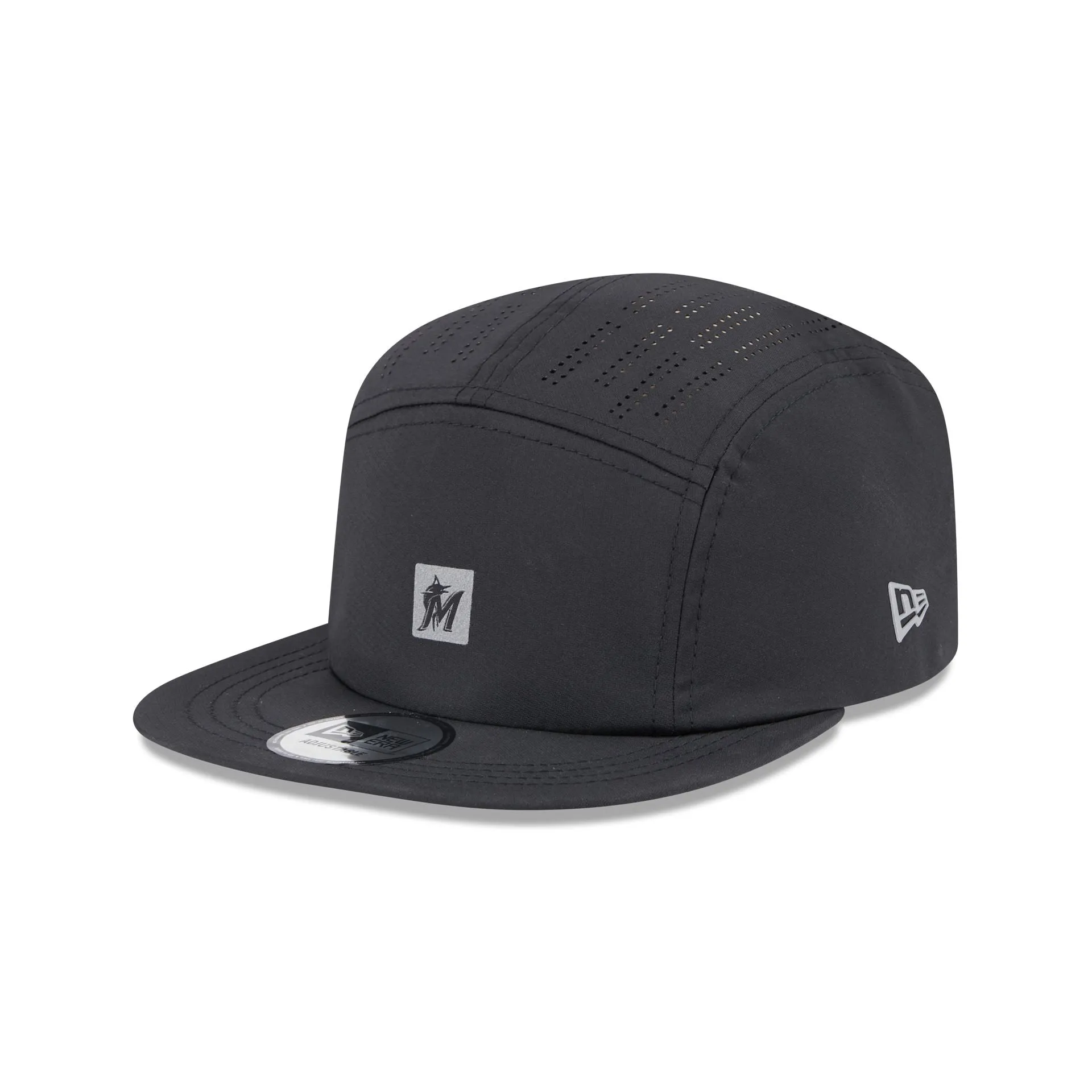 Miami Marlins Reflect Camper Strapback Hat sold by New Era