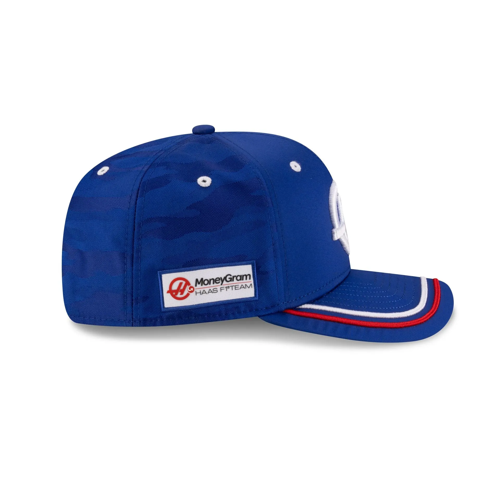 2025 Silverstone Race Special MoneyGram Haas F1 Team Oliver Bearman 9SEVENTY Stretch-Snap Hat sold by New Era product image thumbnail 5