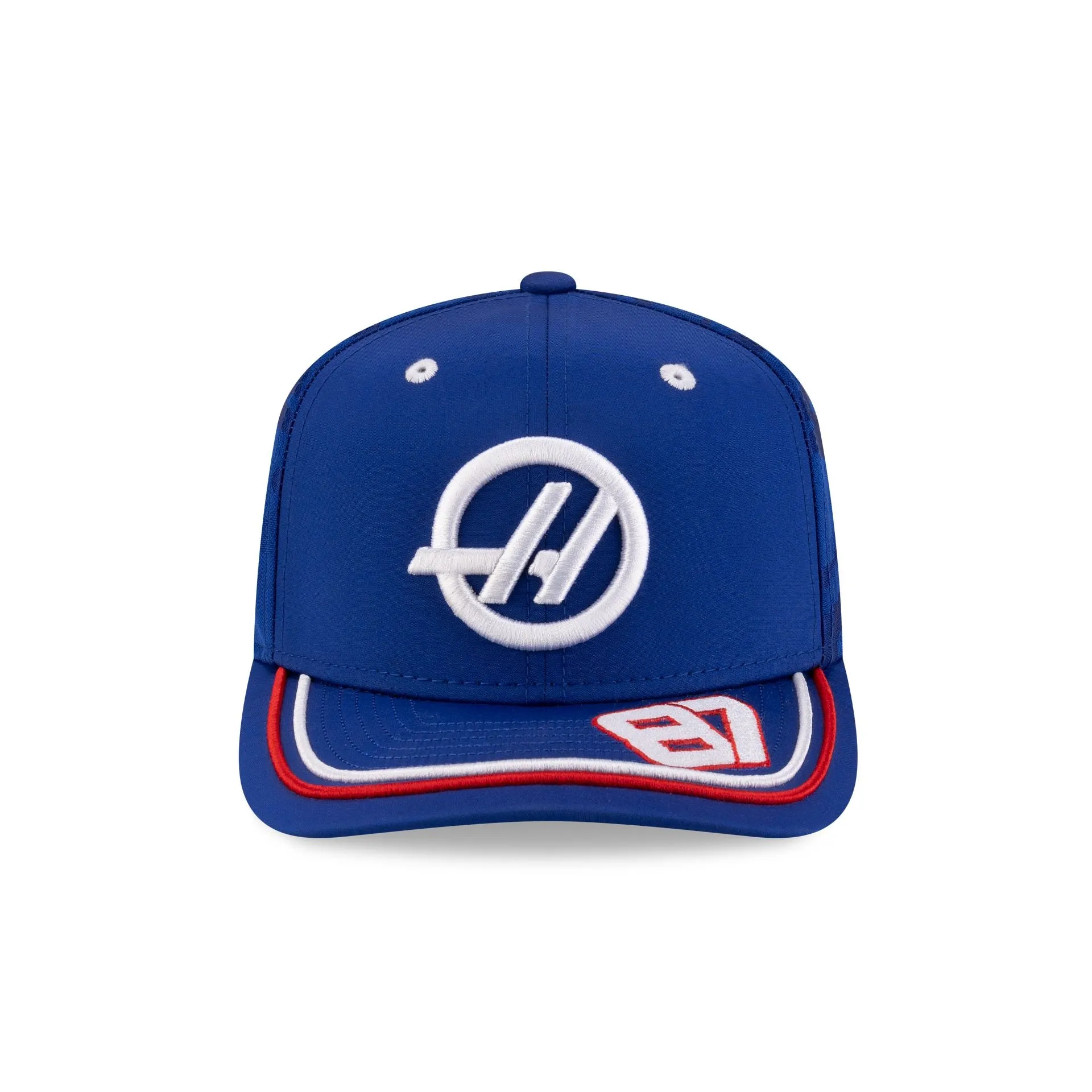 2025 Silverstone Race Special MoneyGram Haas F1 Team Oliver Bearman 9SEVENTY Stretch-Snap Hat sold by New Era product image thumbnail 2