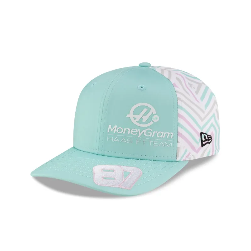 2025 Miami Race Special MoneyGram Haas F1 Team Oliver Bearman 9SEVENTY Stretch-Snap Hat sold by New Era
