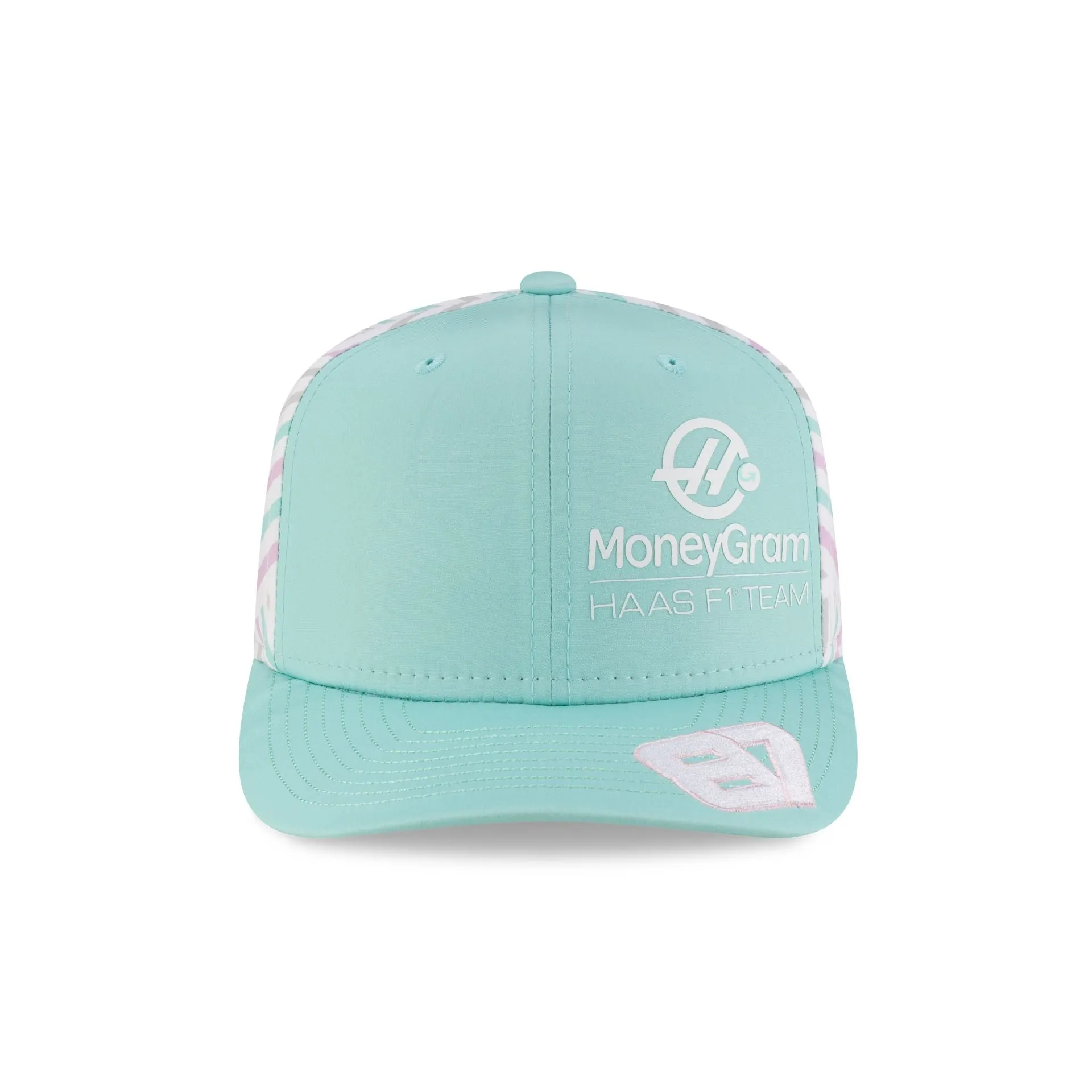 2025 Miami Race Special MoneyGram Haas F1 Team Oliver Bearman 9SEVENTY Stretch-Snap Hat sold by New Era product image thumbnail 2
