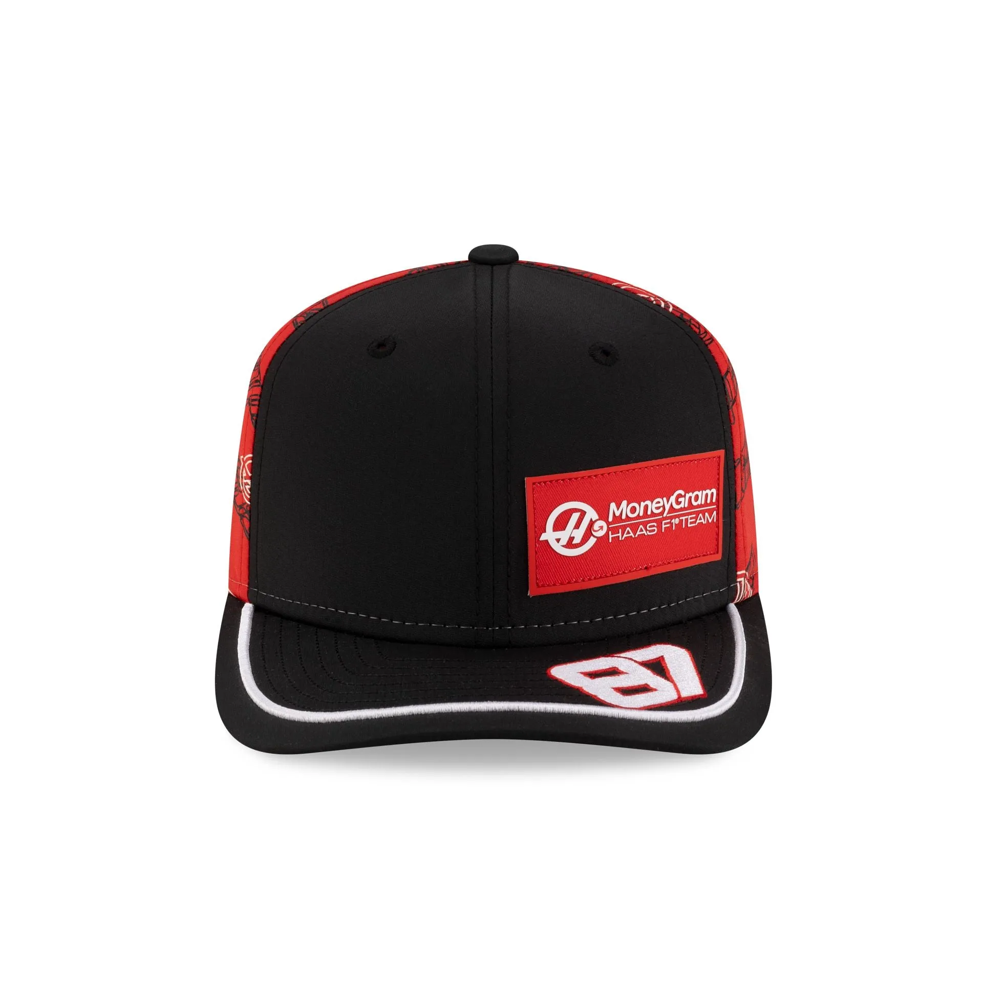 2025 Japan Race Special MoneyGram Haas F1 Team Oliver Bearman 9SEVENTY Stretch-Snap Hat sold by New Era product image thumbnail 2