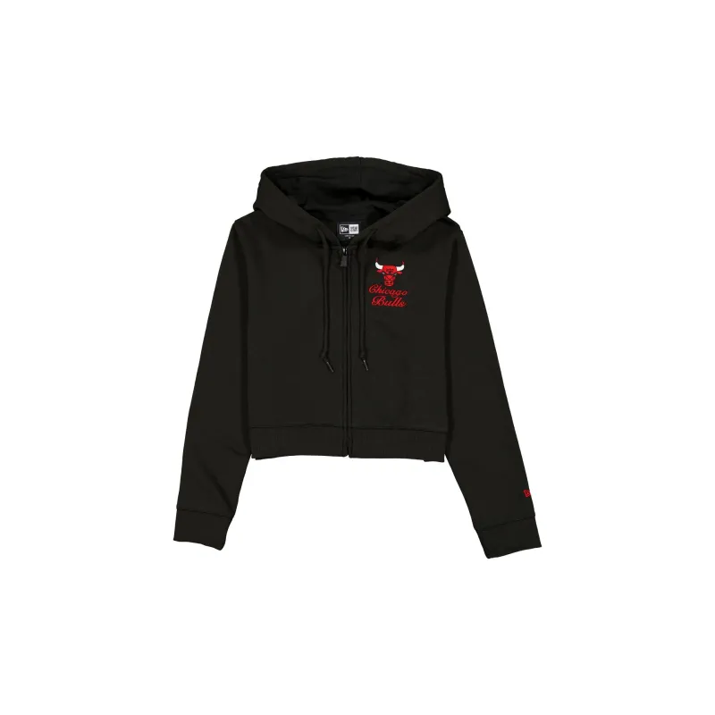 Chicago Bulls Game Day Cropped Women's Zipper Hoodie sold by New Era