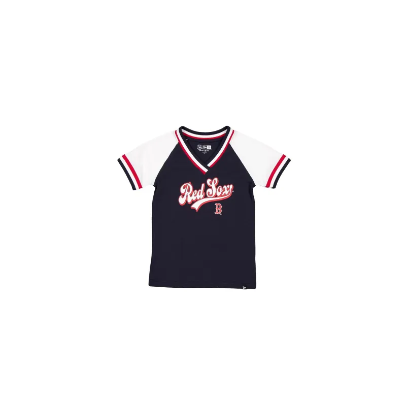 Boston Red Sox Baseball Girls T-Shirt sold by New Era