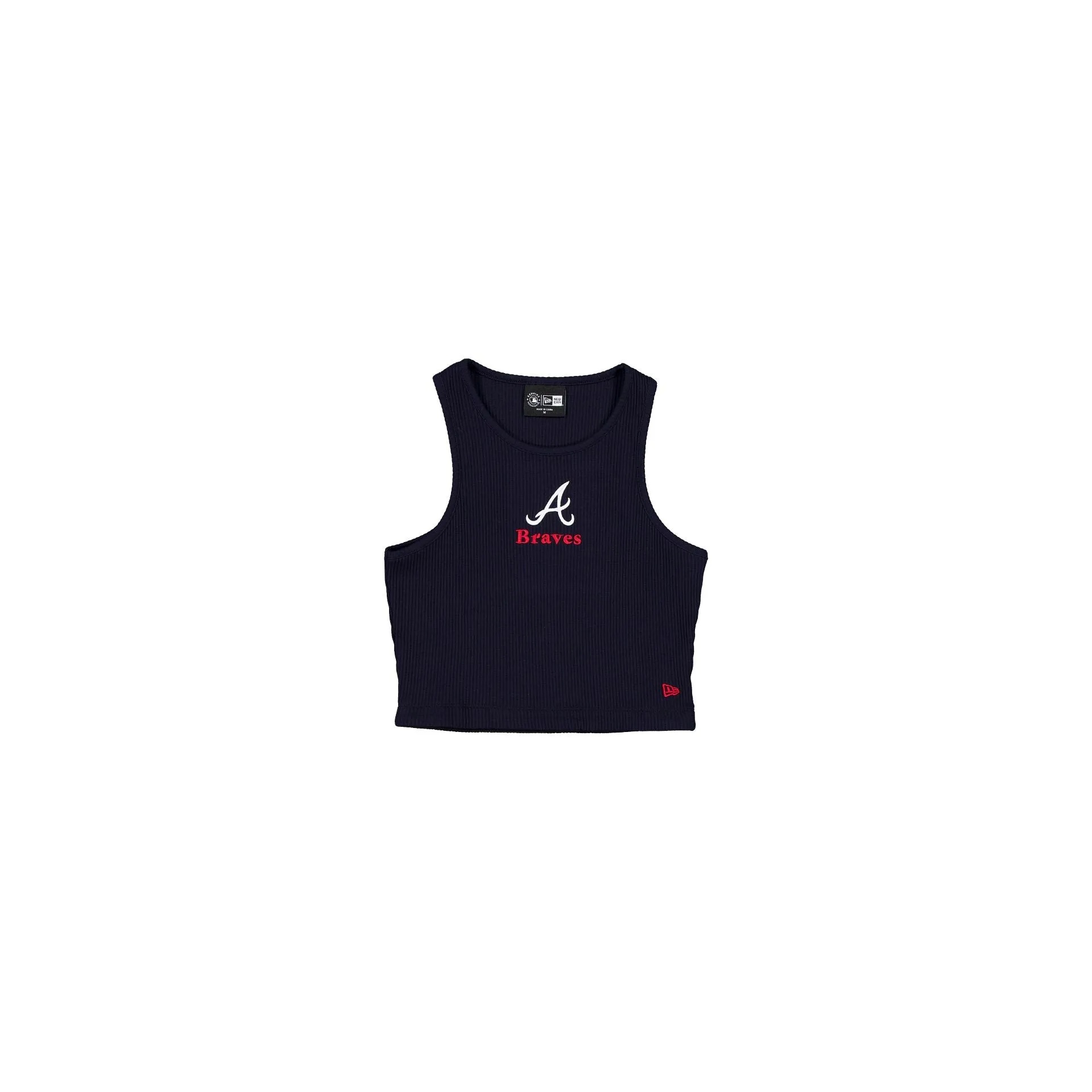Atlanta Braves Leisure Cropped Women's Tank Top sold by New Era product image thumbnail 2