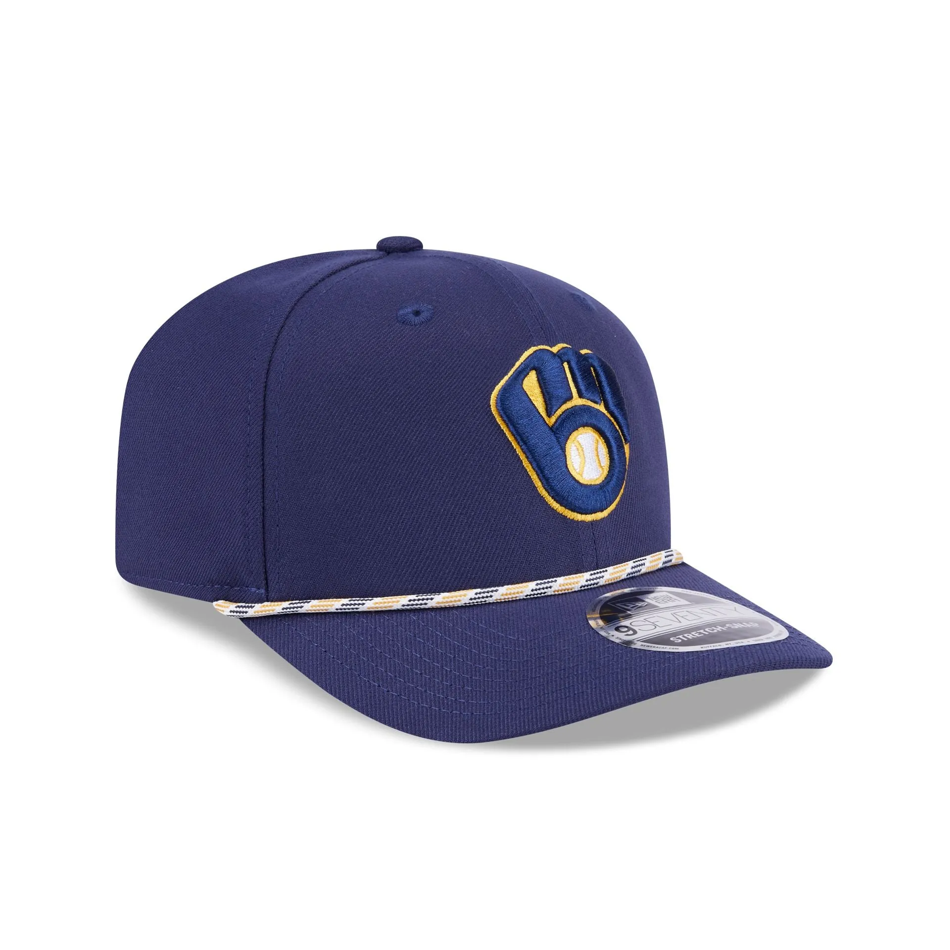 Milwaukee Brewers Multi Rope 9SEVENTY Stretch-Snap Hat sold by New Era product image thumbnail 3