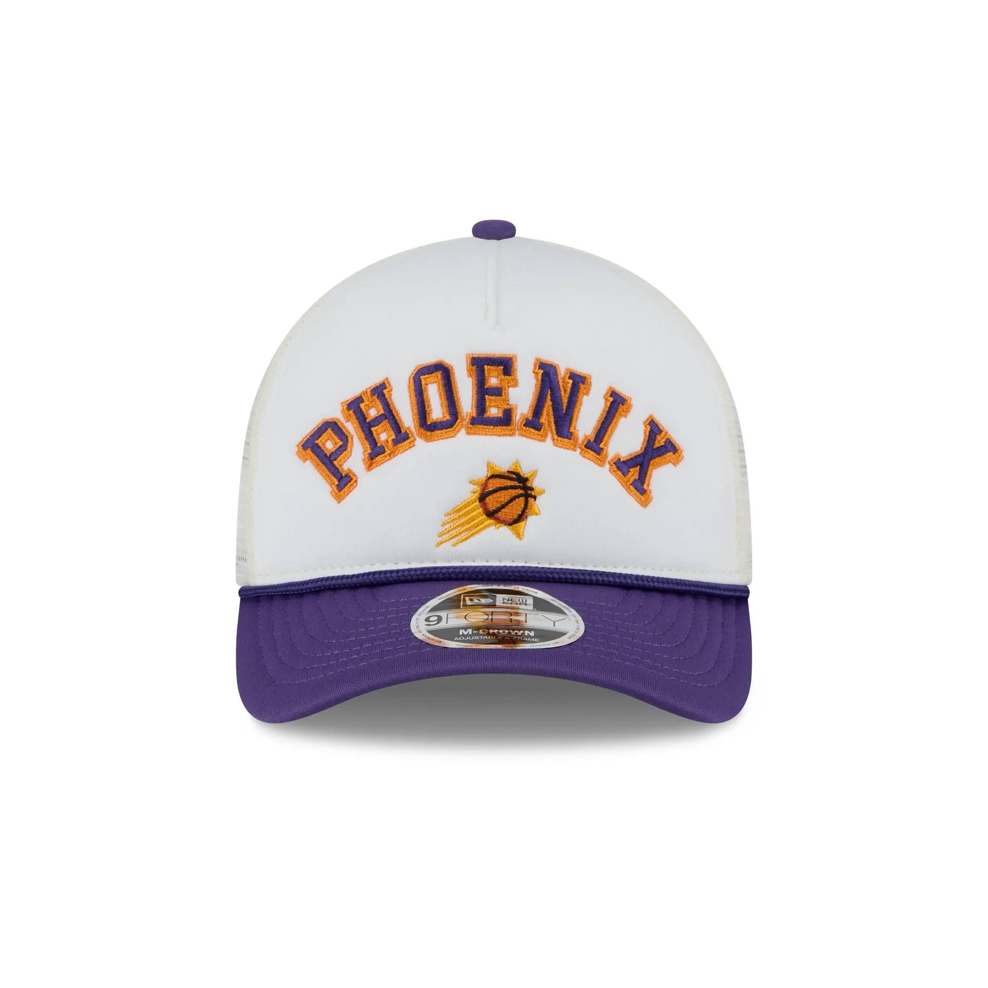 Phoenix Suns Chrome Arch 9FORTY M-Crown A-Frame Trucker Hat sold by New Era product image thumbnail 2