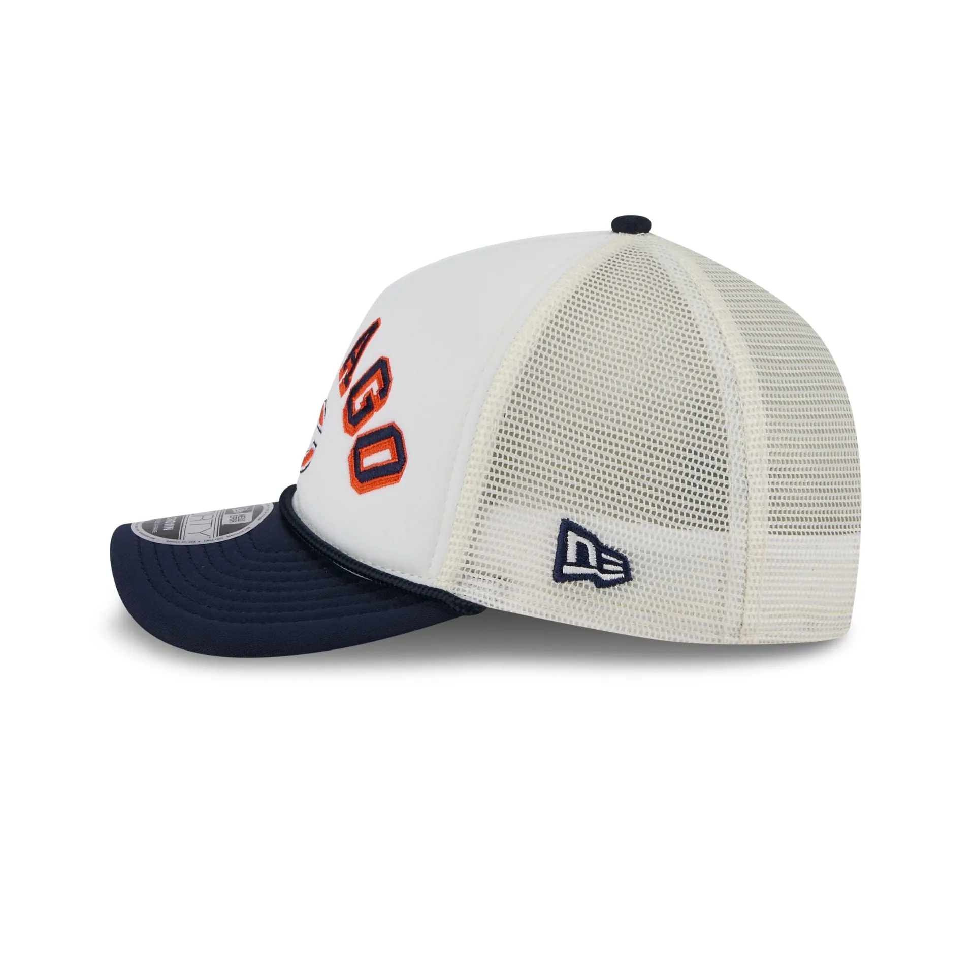 Chicago Bears Chrome Arch 9FORTY M-Crown A-Frame Trucker Hat sold by New Era product image thumbnail 4