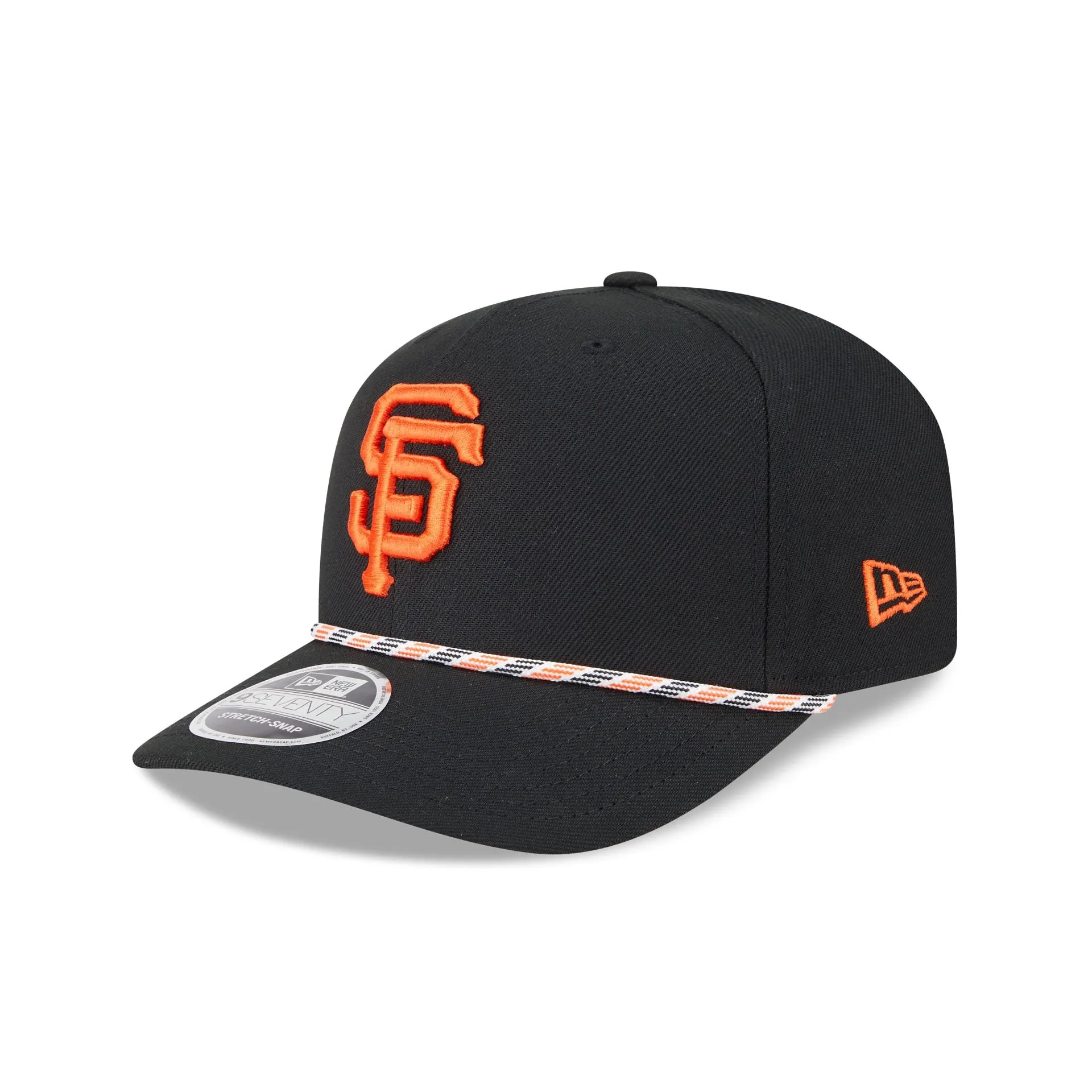 San Francisco Giants Multi Rope 9SEVENTY Stretch-Snap Hat sold by New Era