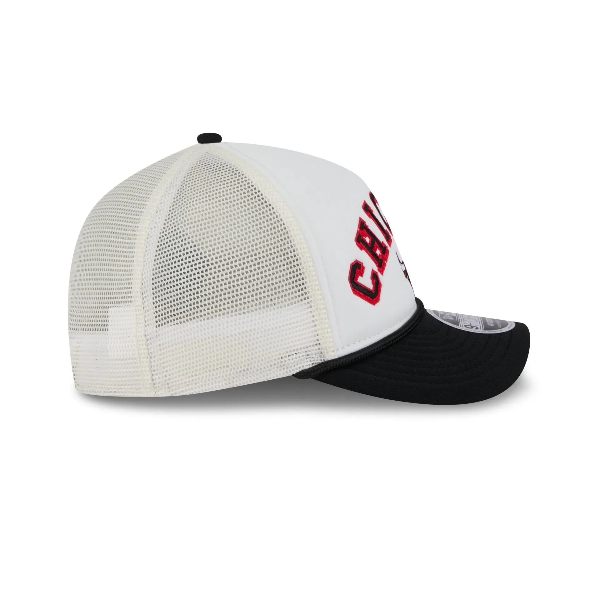 Chicago Bulls Chrome Arch 9FORTY M-Crown A-Frame Trucker Hat sold by New Era product image thumbnail 5