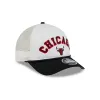 Chicago Bulls Chrome Arch 9FORTY M-Crown A-Frame Trucker Hat sold by New Era