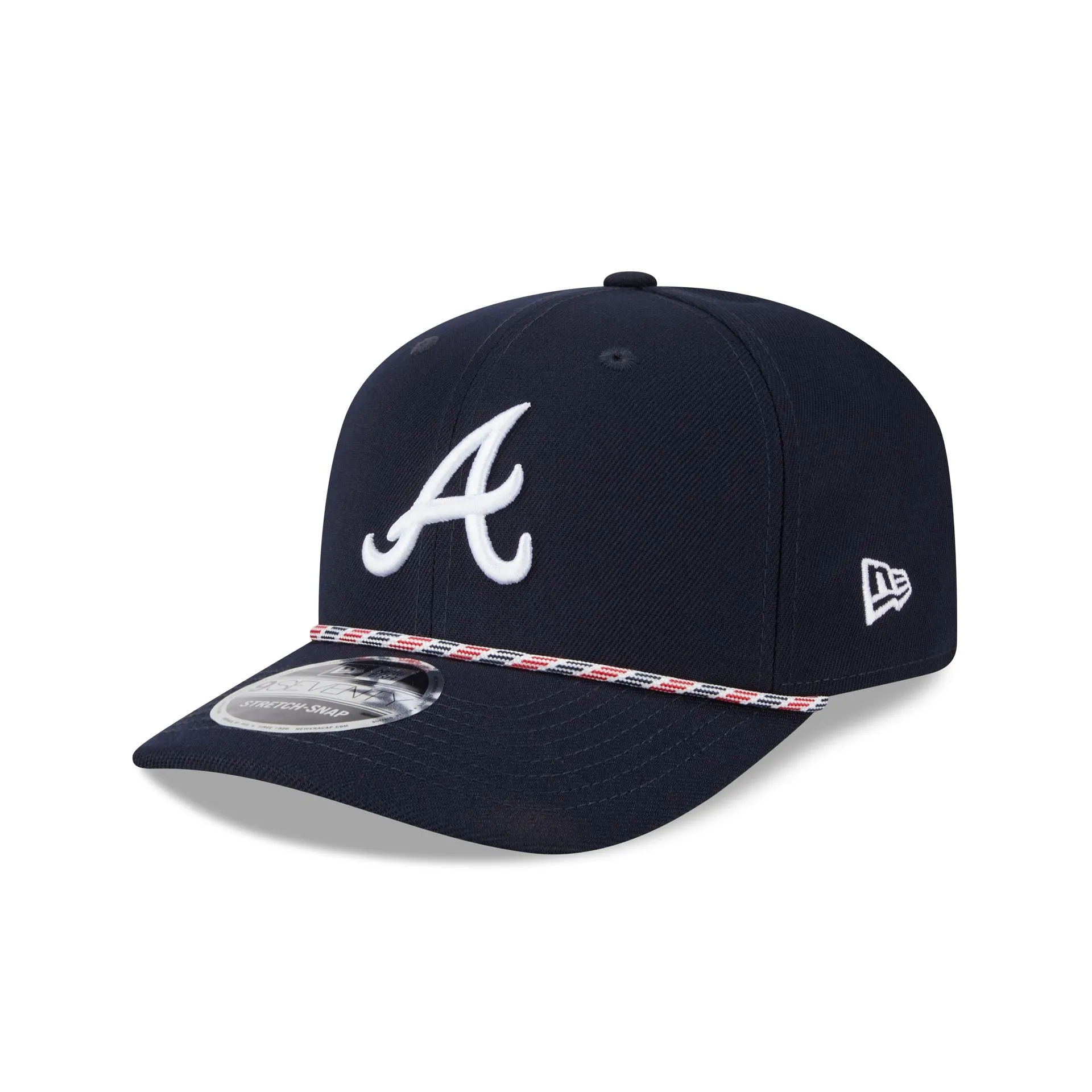 Atlanta Braves Multi Rope 9SEVENTY Stretch-Snap Hat sold by New Era
