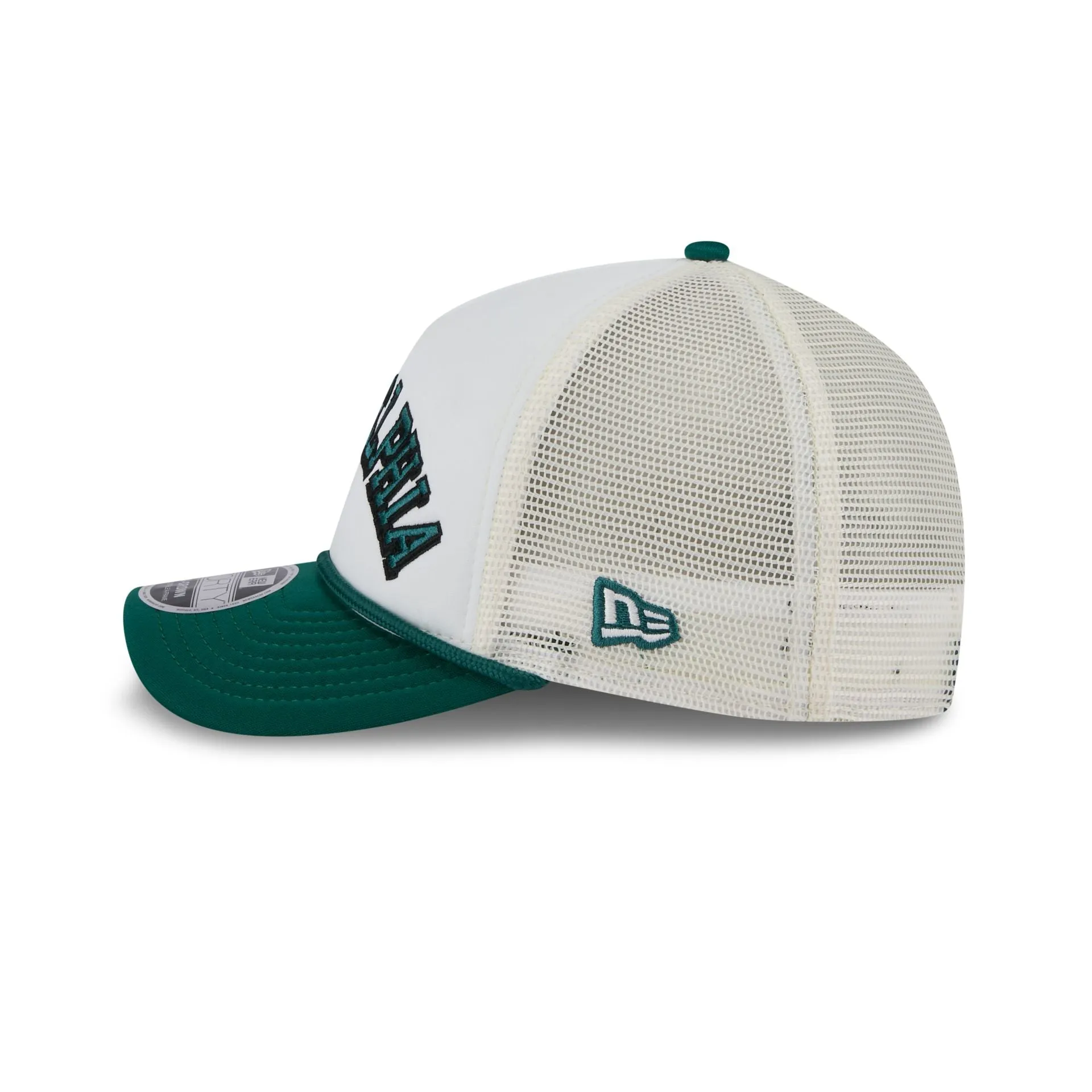 Philadelphia Eagles Chrome Arch 9FORTY M-Crown A-Frame Trucker Hat sold by New Era product image thumbnail 4