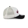 Miami Heat Chrome Arch 9FORTY M-Crown A-Frame Trucker Hat sold by New Era