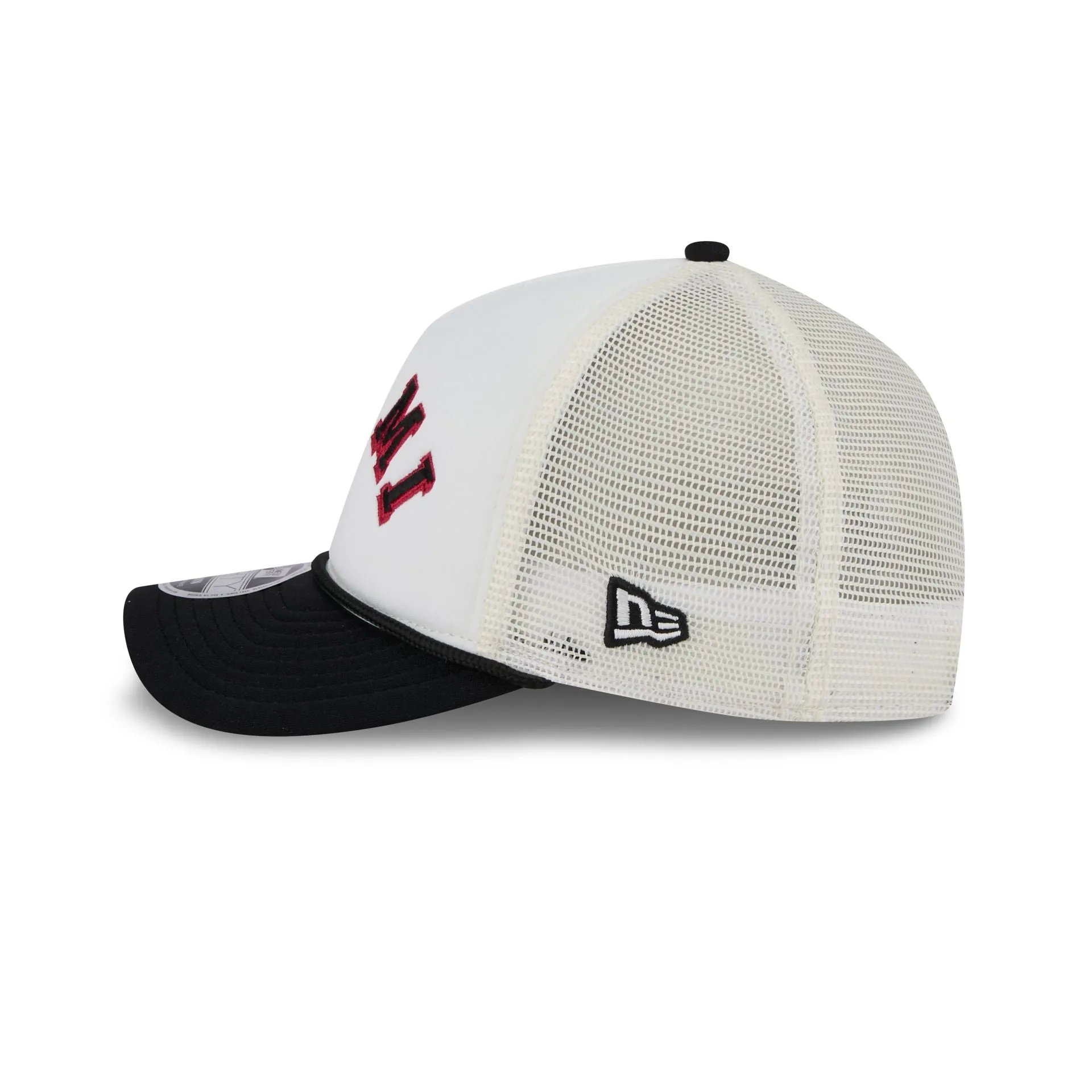 Miami Heat Chrome Arch 9FORTY M-Crown A-Frame Trucker Hat sold by New Era product image thumbnail 4