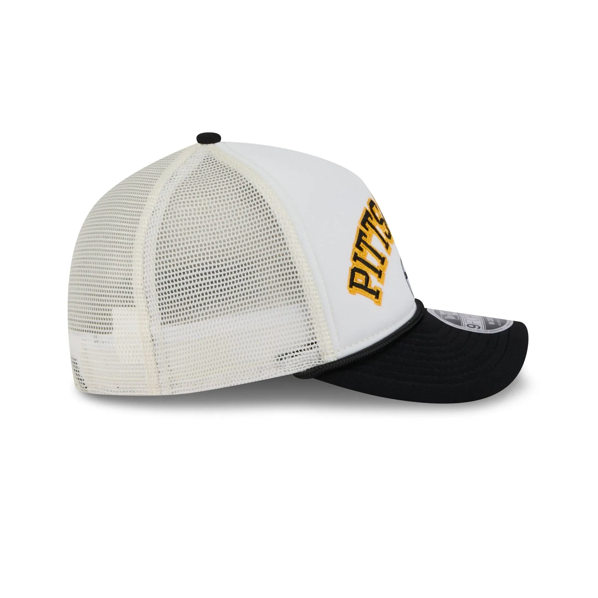 Pittsburgh Steelers Chrome Arch 9FORTY M-Crown A-Frame Trucker Hat sold by New Era product image thumbnail 5