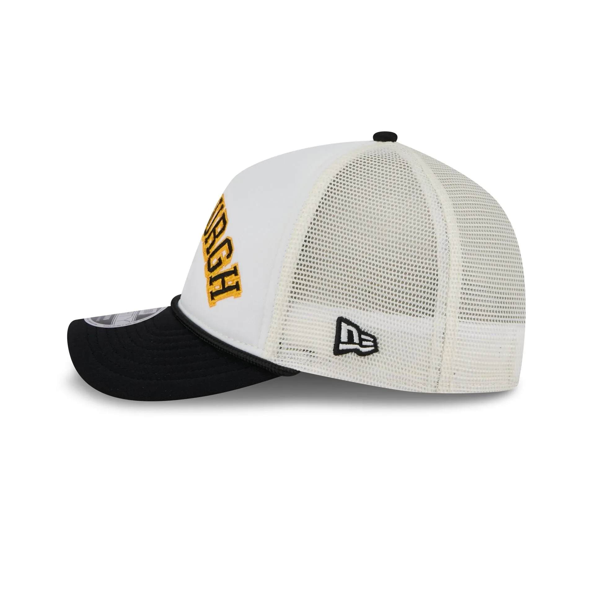 Pittsburgh Steelers Chrome Arch 9FORTY M-Crown A-Frame Trucker Hat sold by New Era product image thumbnail 4