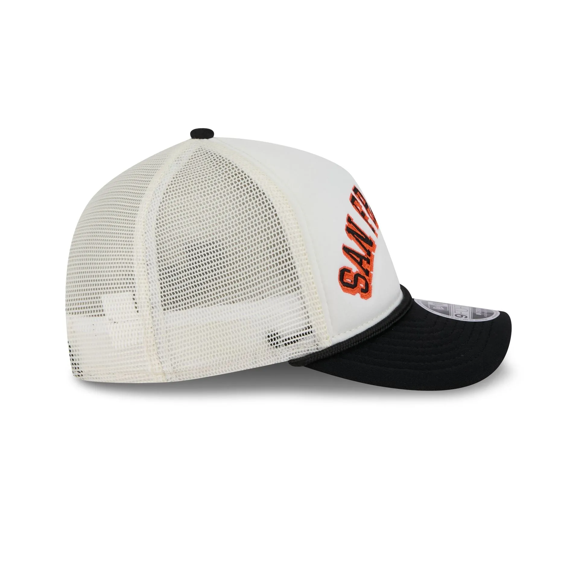 San Francisco Giants Chrome Arch 9FORTY M-Crown A-Frame Trucker Hat sold by New Era product image thumbnail 5