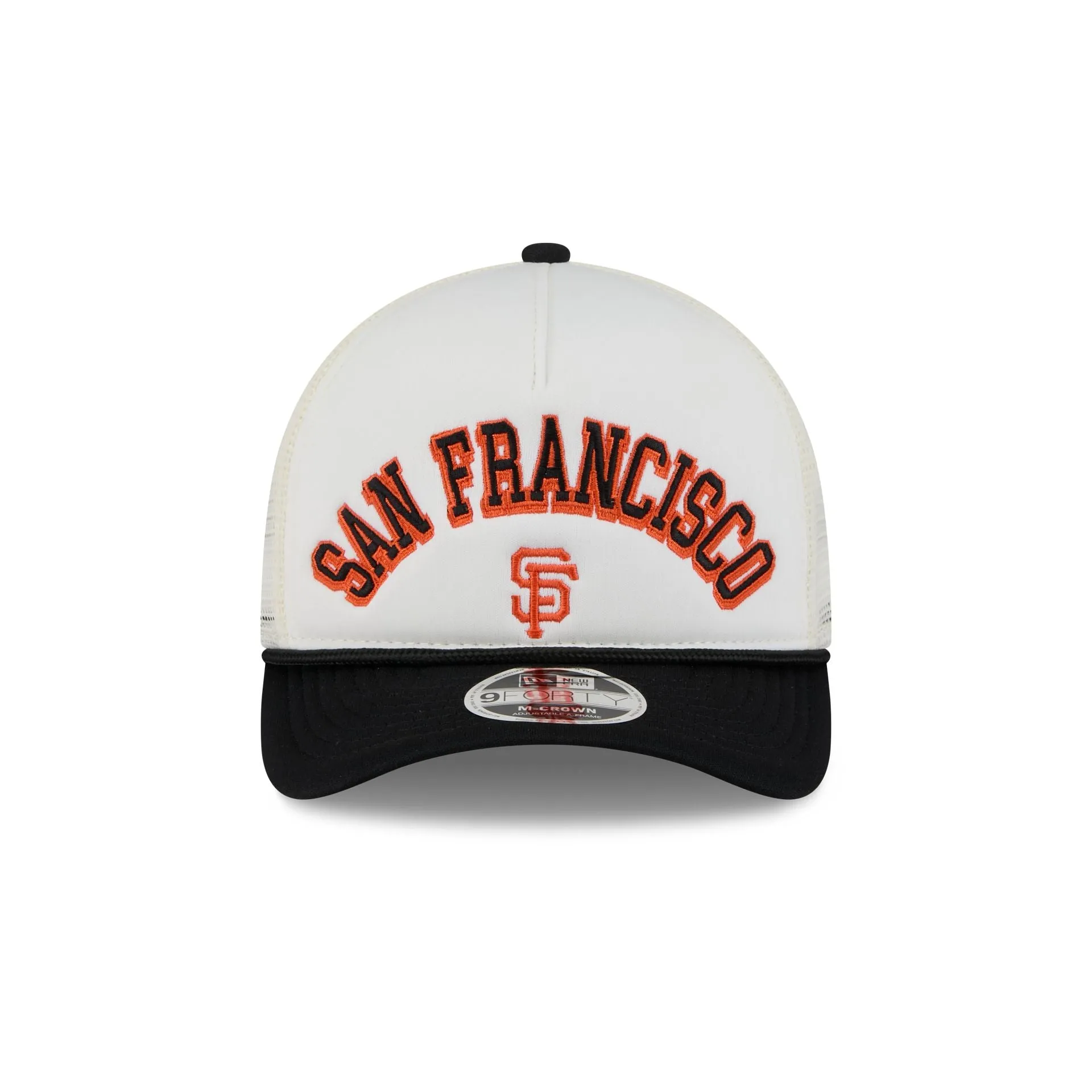 San Francisco Giants Chrome Arch 9FORTY M-Crown A-Frame Trucker Hat sold by New Era product image thumbnail 2