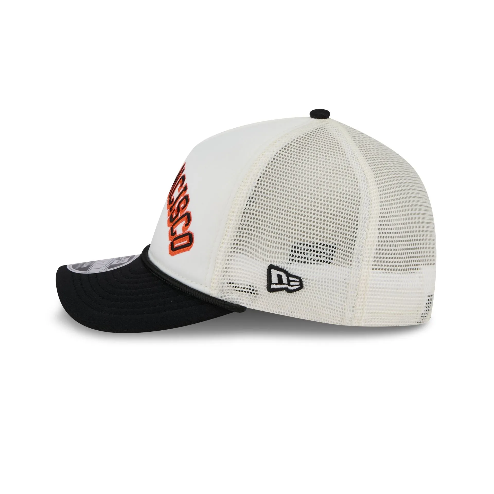 San Francisco Giants Chrome Arch 9FORTY M-Crown A-Frame Trucker Hat sold by New Era product image thumbnail 4