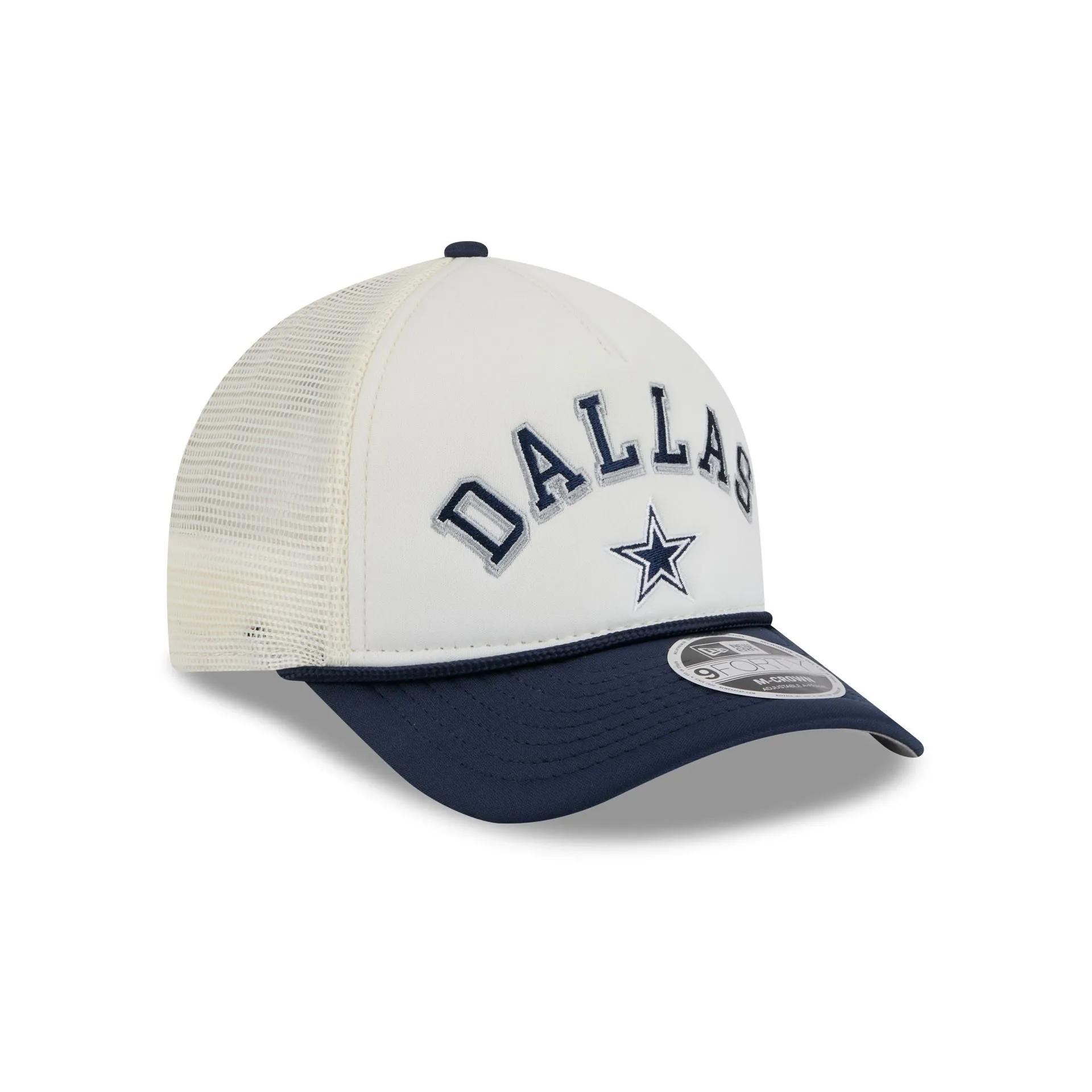 Dallas Cowboys Chrome Arch 9FORTY M-Crown A-Frame Trucker Hat sold by New Era product image thumbnail 3