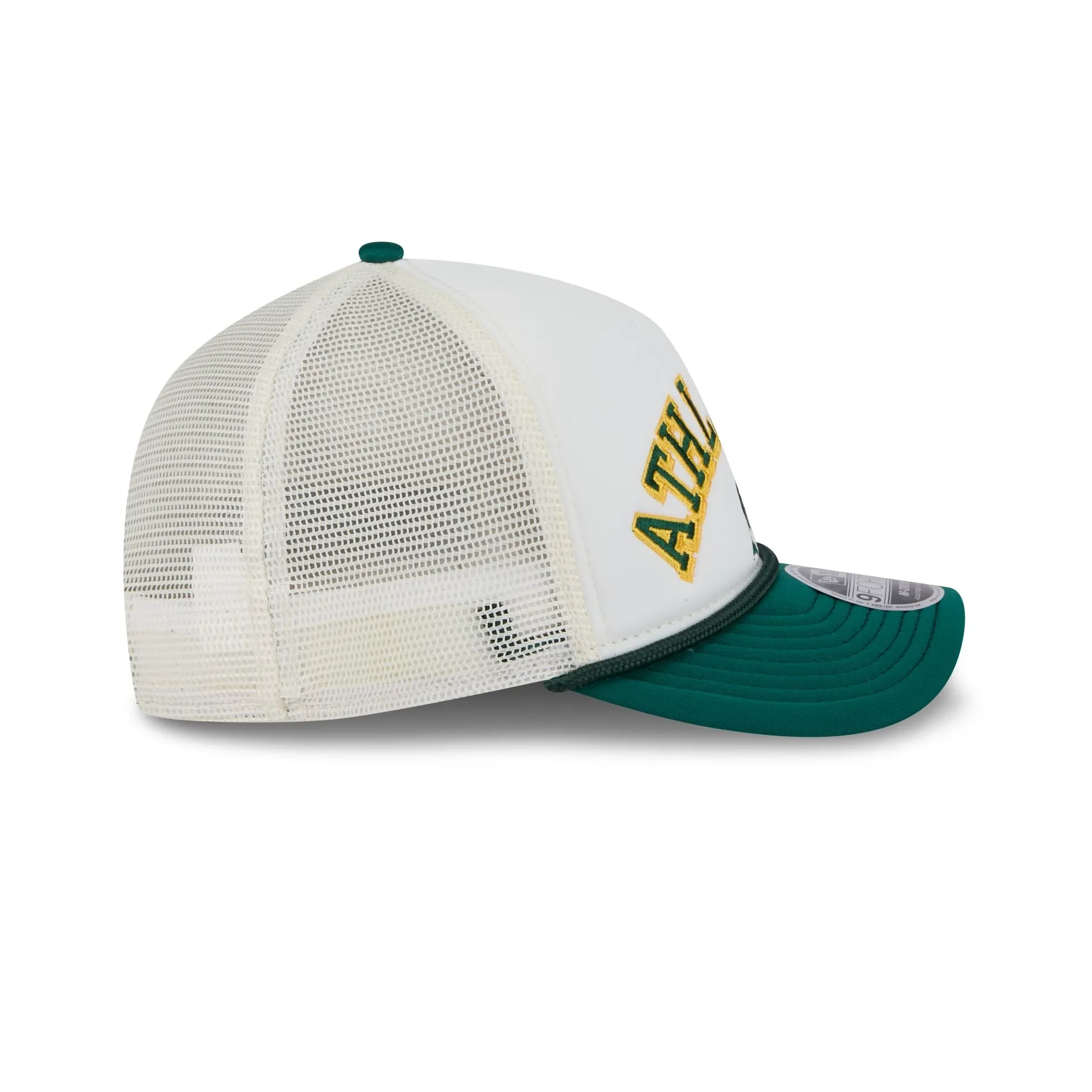 Athletics Chrome Arch 9FORTY M-Crown A-Frame Trucker Hat sold by New Era product image thumbnail 5
