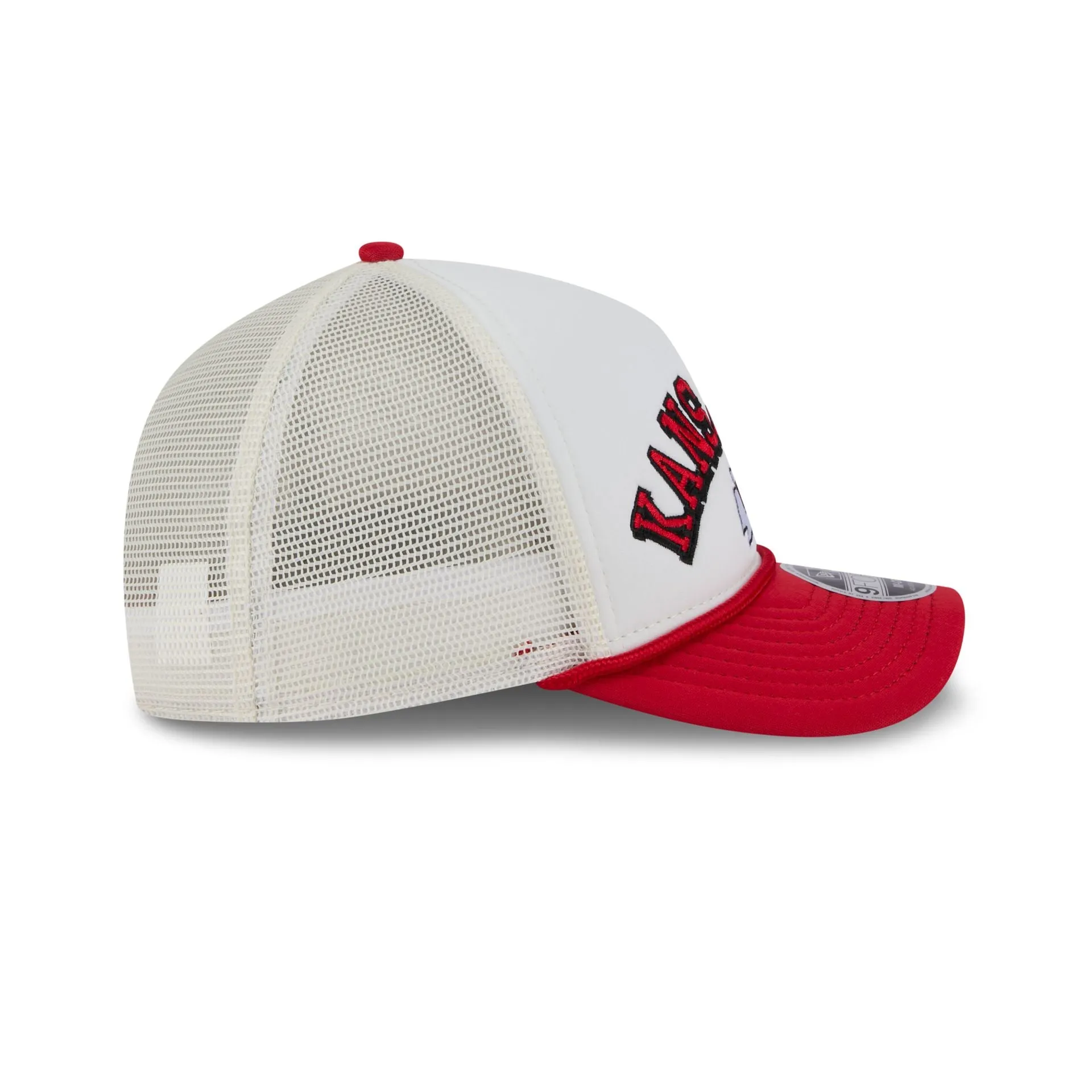 Kansas City Chiefs Chrome Arch 9FORTY M-Crown A-Frame Trucker Hat sold by New Era product image thumbnail 5
