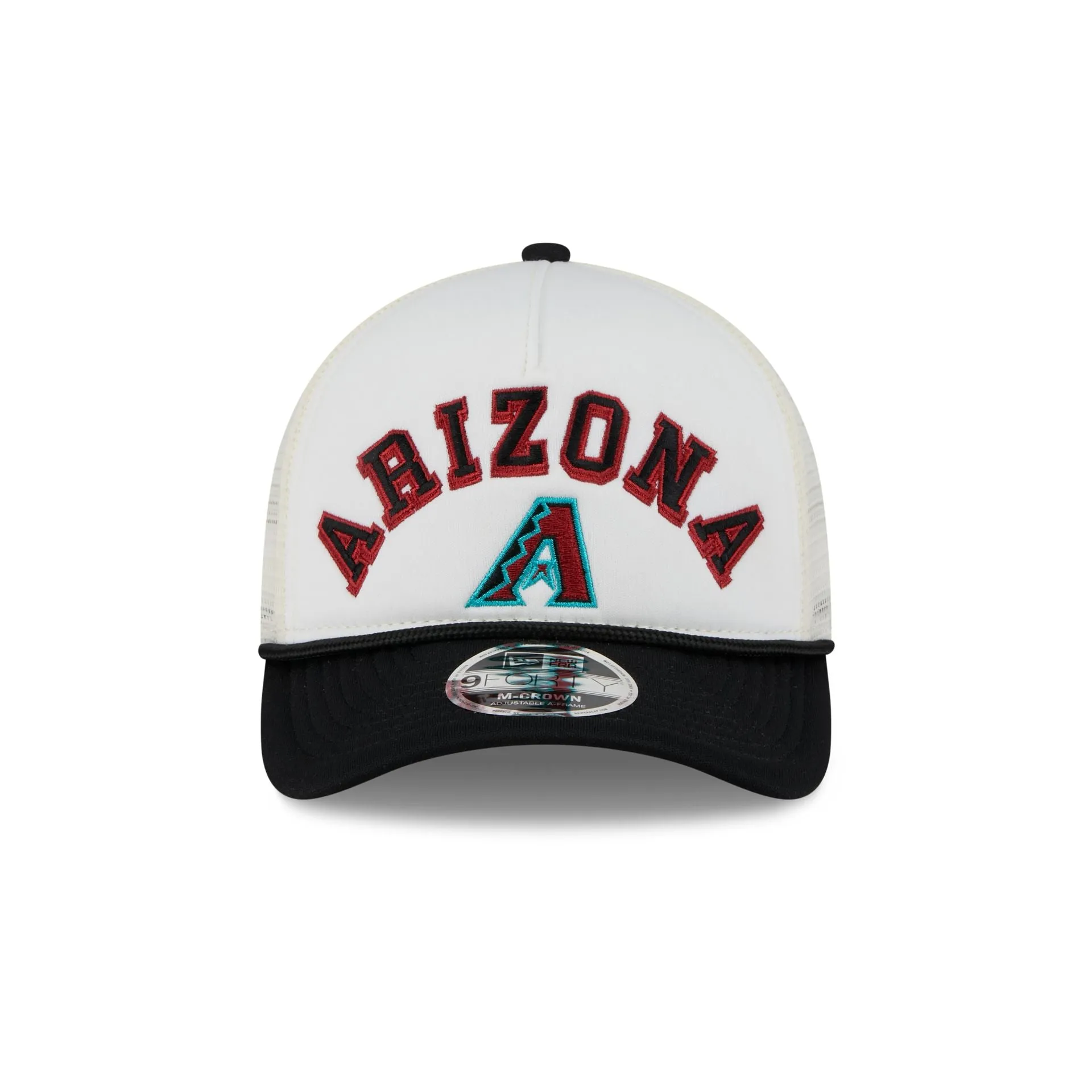 Arizona Diamondbacks Chrome Arch 9FORTY M-Crown A-Frame Trucker Hat sold by New Era product image thumbnail 2