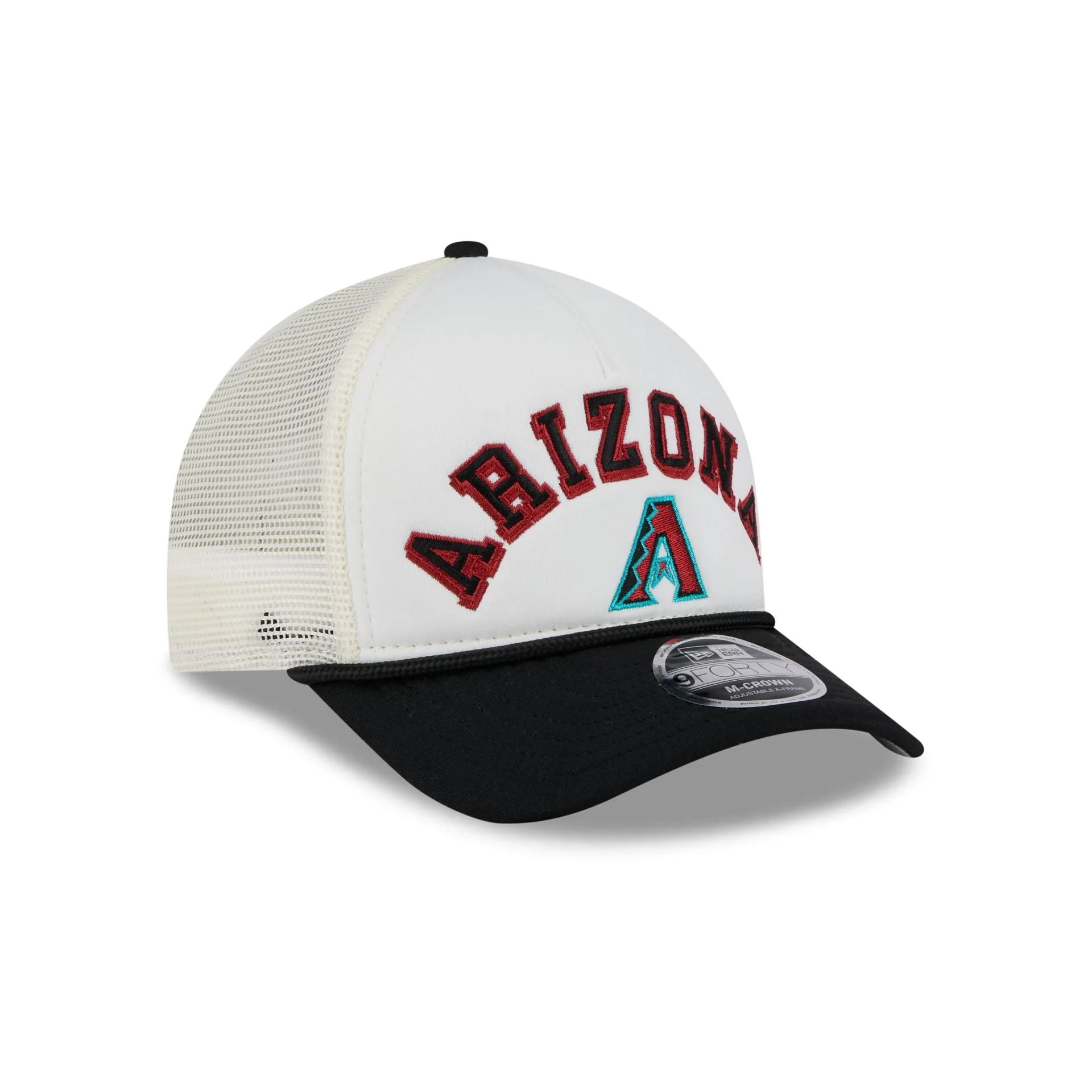 Arizona Diamondbacks Chrome Arch 9FORTY M-Crown A-Frame Trucker Hat sold by New Era product image thumbnail 3