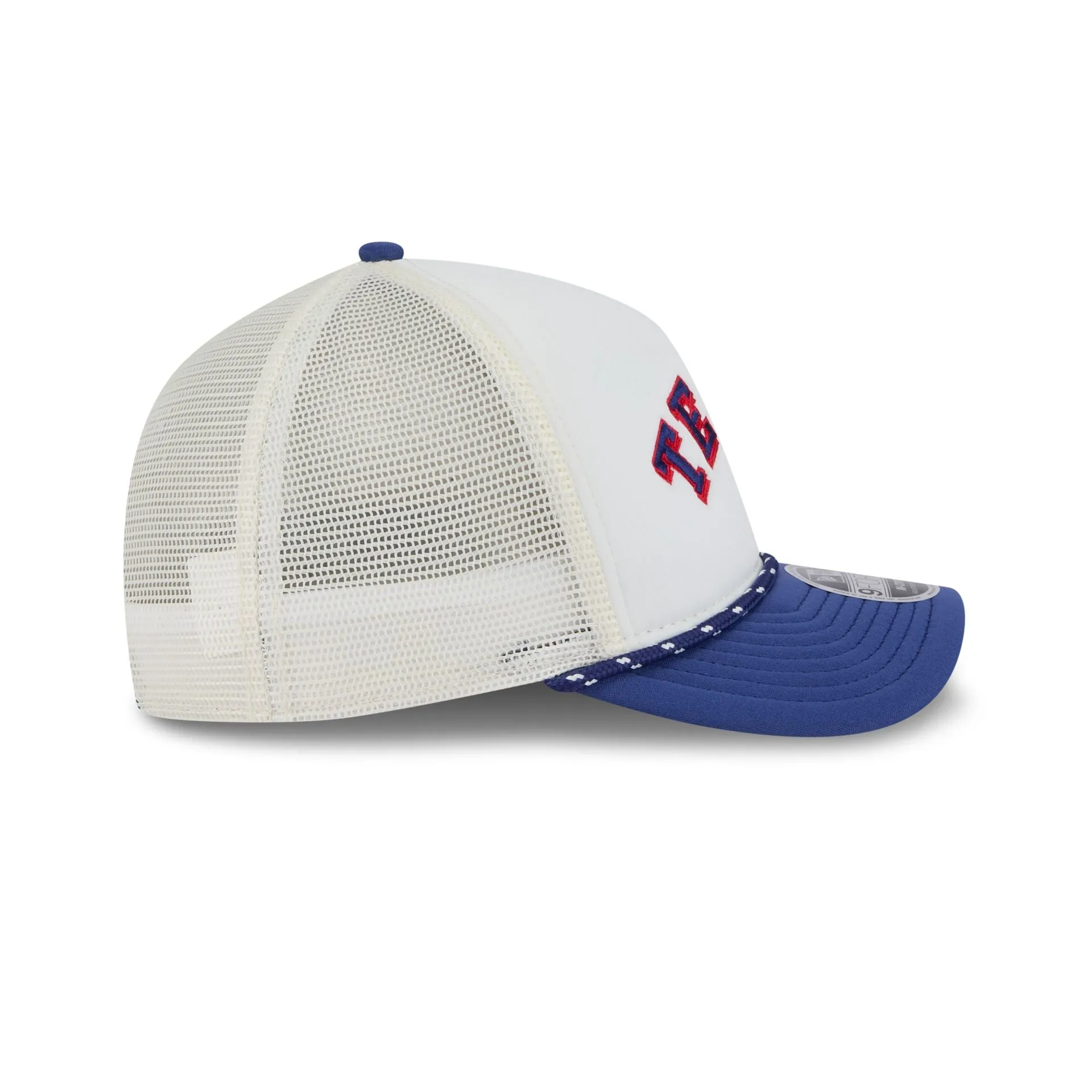 Texas Rangers Chrome Arch 9FORTY M-Crown A-Frame Trucker Hat sold by New Era product image thumbnail 5