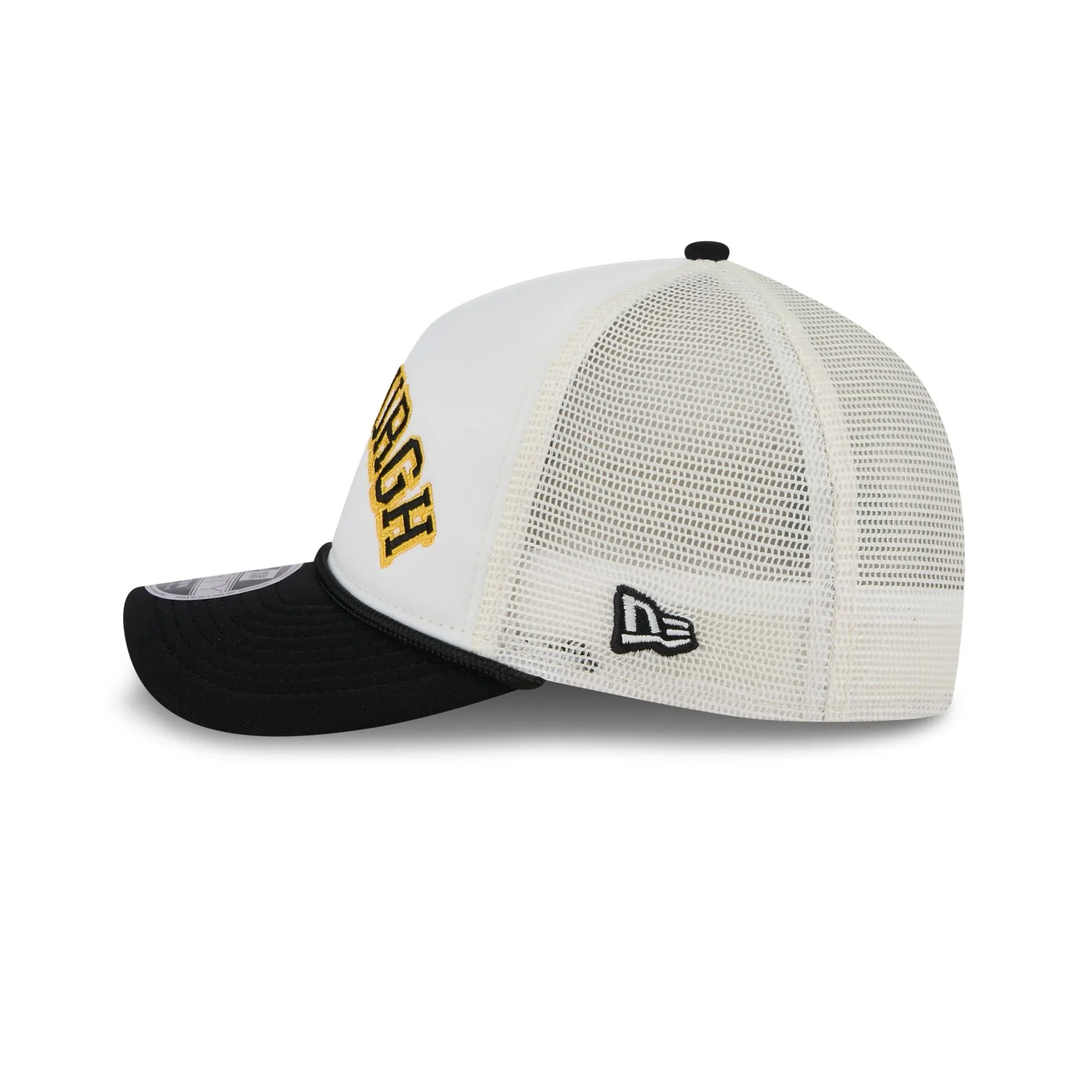 Pittsburgh Pirates Chrome Arch 9FORTY M-Crown A-Frame Trucker Hat sold by New Era product image thumbnail 4