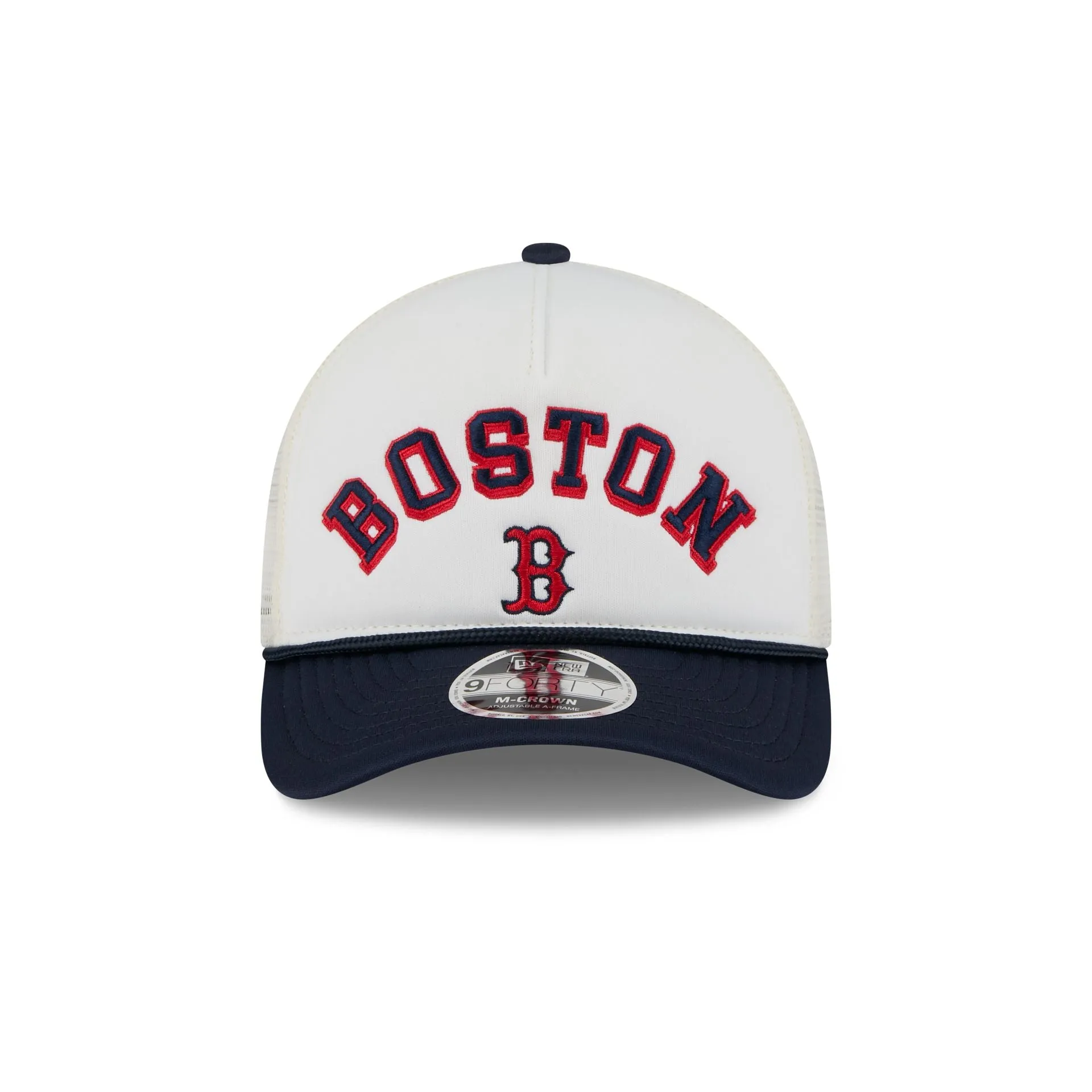 Boston Red Sox Chrome Arch 9FORTY M-Crown A-Frame Trucker Hat sold by New Era product image thumbnail 2