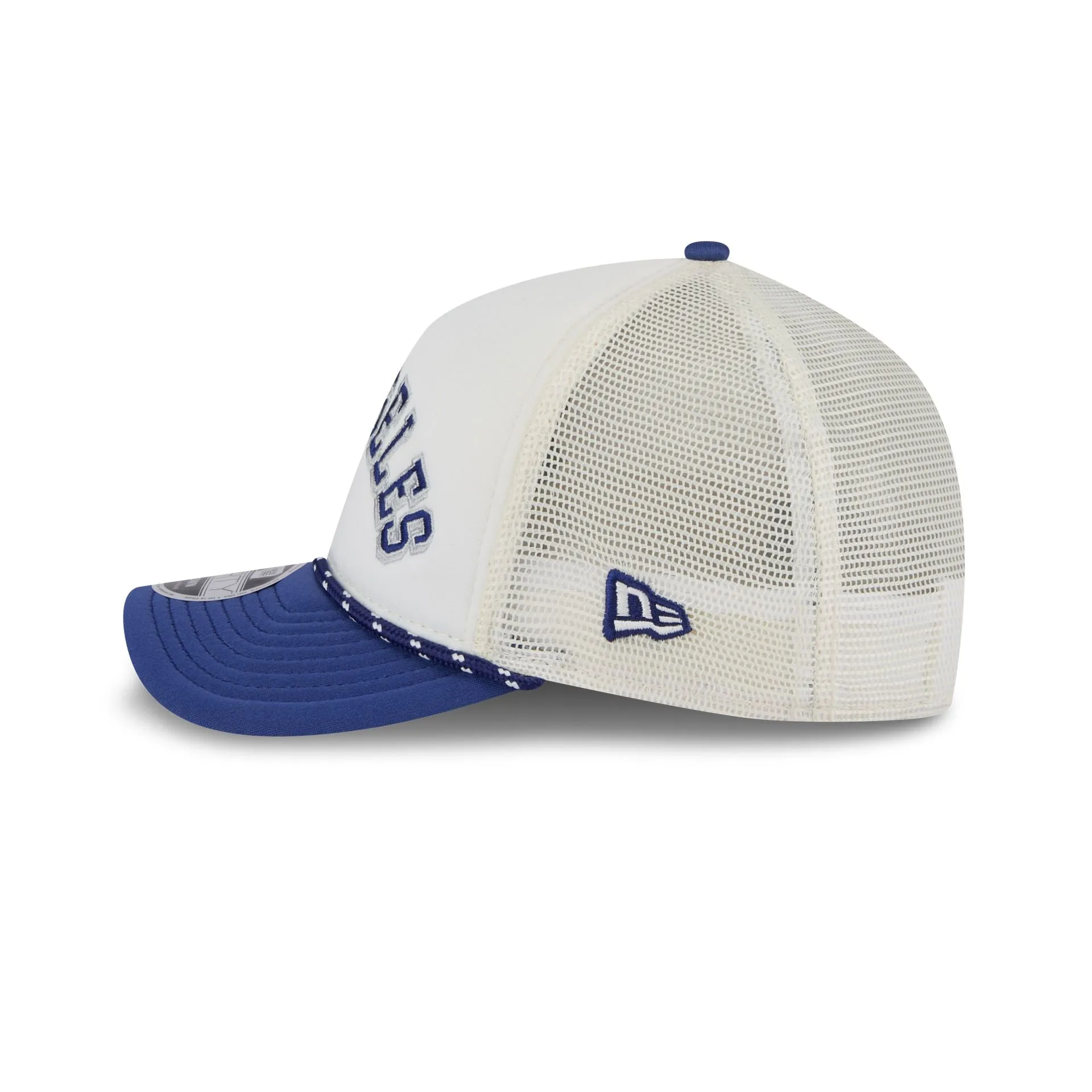 Los Angeles Dodgers Chrome Arch 9FORTY M-Crown A-Frame Trucker Hat sold by New Era product image thumbnail 4