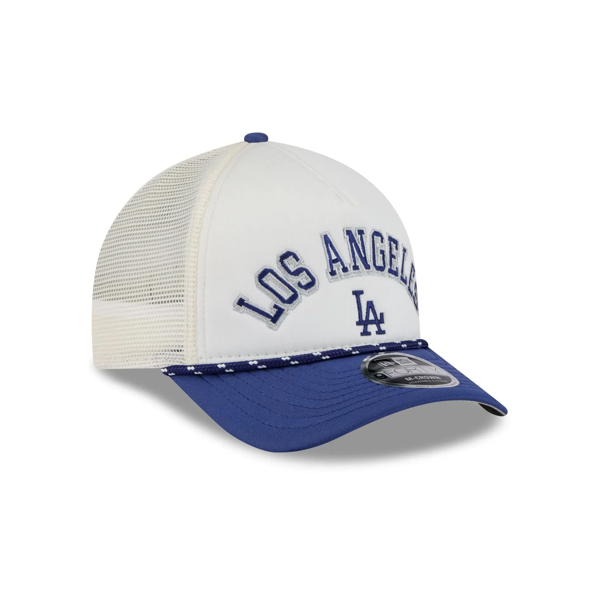 Los Angeles Dodgers Chrome Arch 9FORTY M-Crown A-Frame Trucker Hat sold by New Era product image thumbnail 3