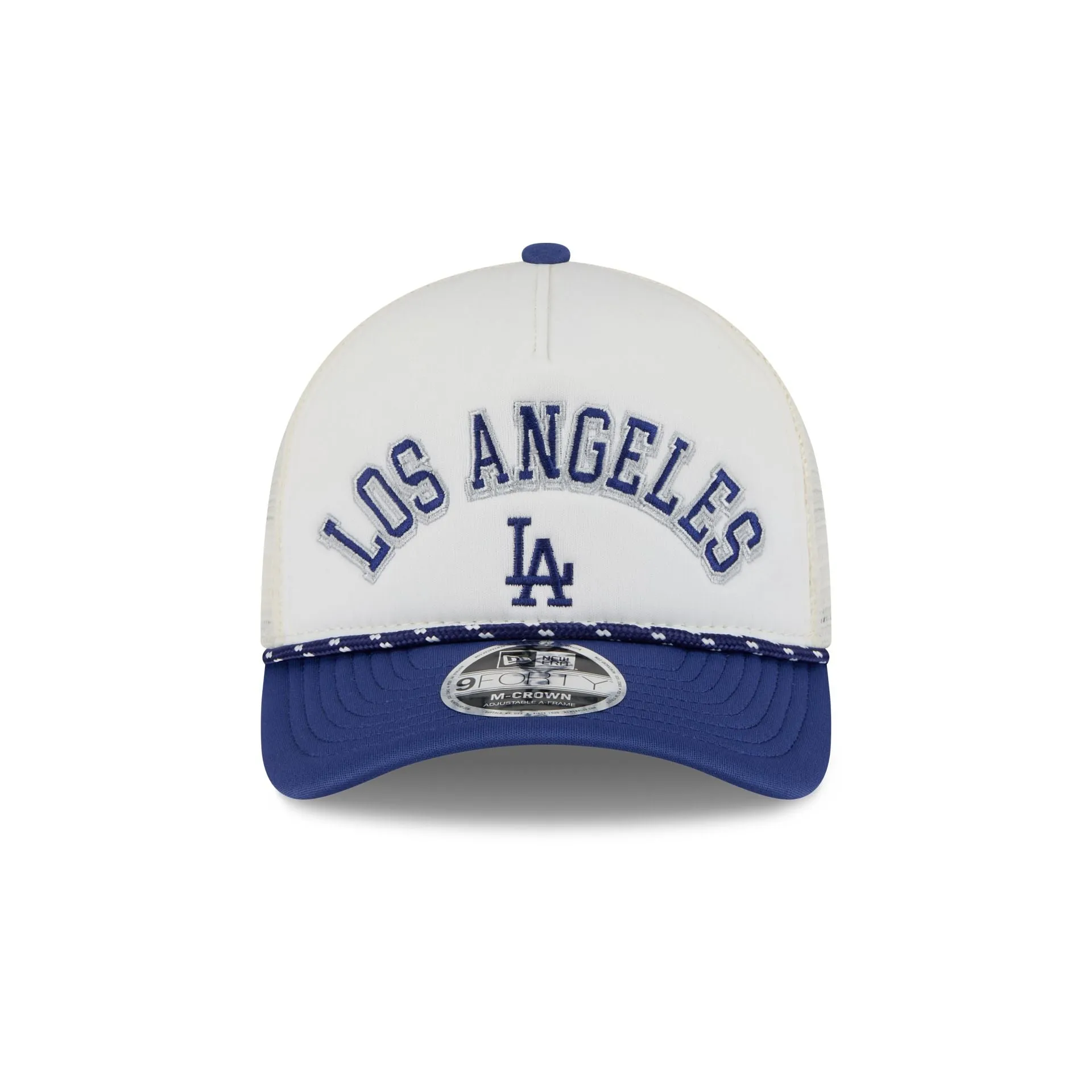 Los Angeles Dodgers Chrome Arch 9FORTY M-Crown A-Frame Trucker Hat sold by New Era product image thumbnail 2