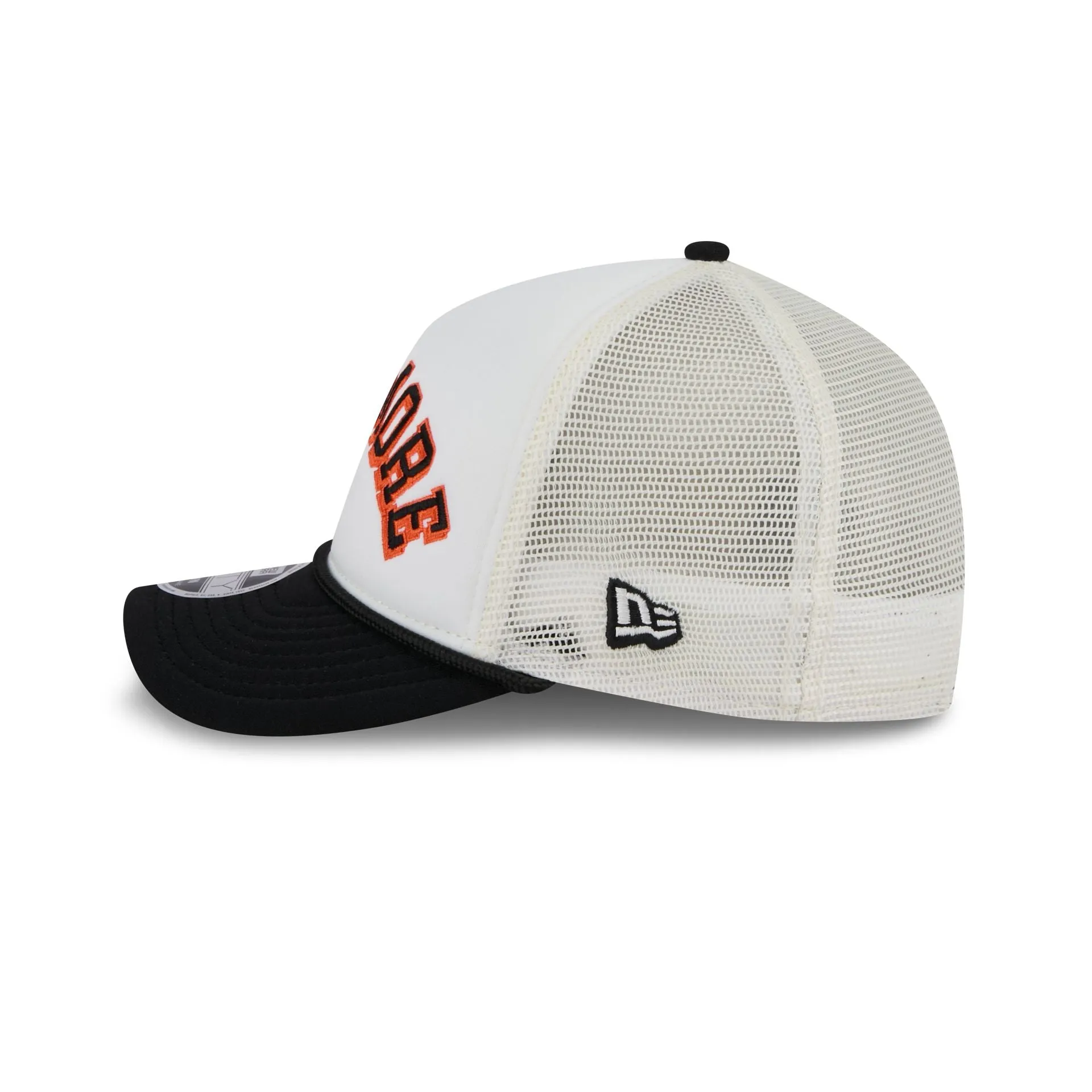 Baltimore Orioles Chrome Arch 9FORTY M-Crown A-Frame Trucker Hat sold by New Era product image thumbnail 4